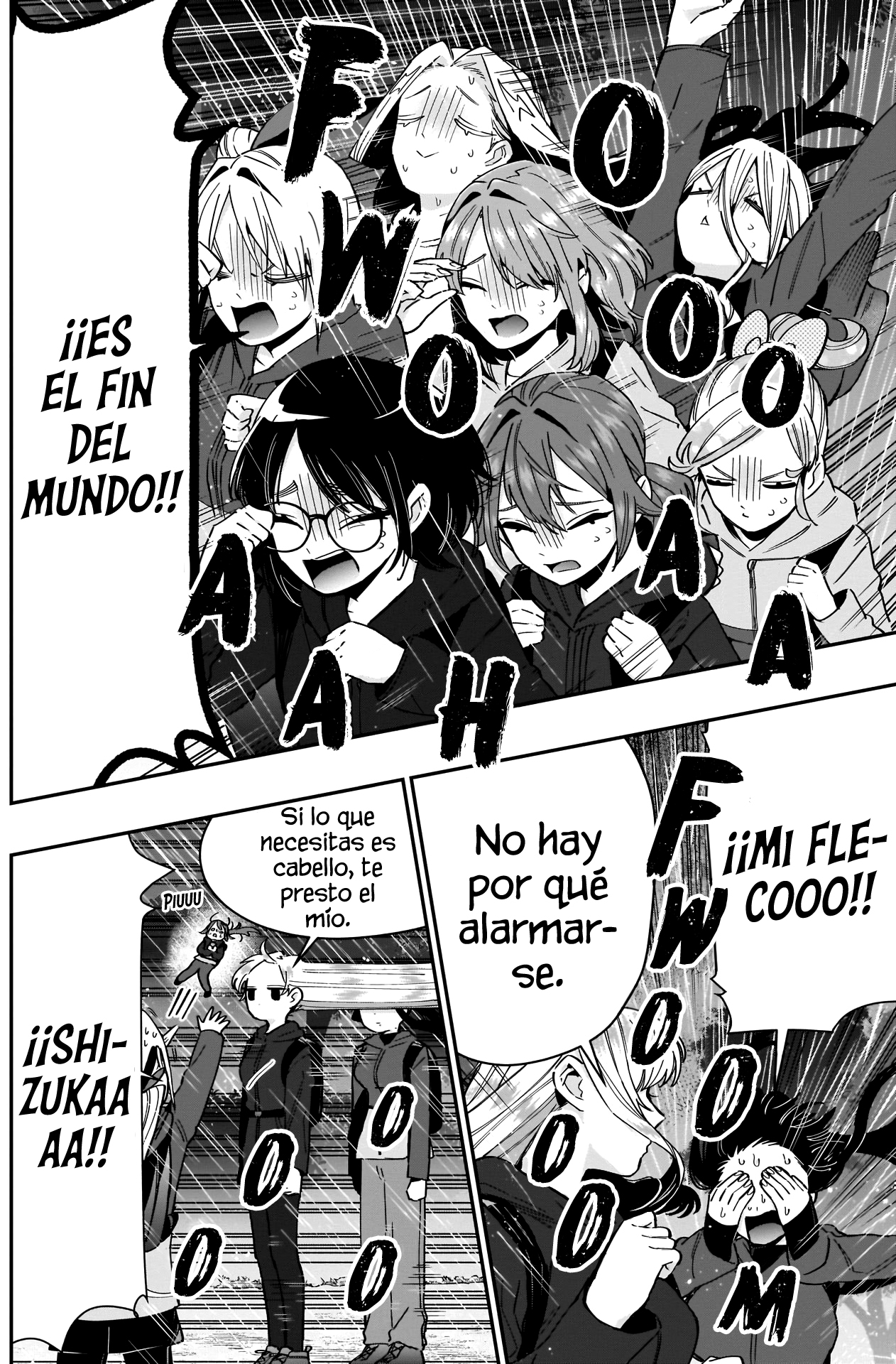 Kimi no koto ga Dai Dai Dai Dai Daisuki na 100-nin no Kanojo Capitulo 80: La cita de senderismo de la familia Rentarou página 3