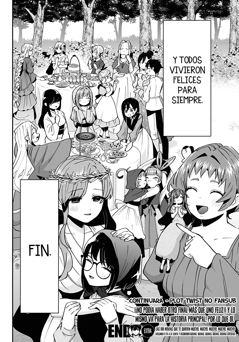 Kimi no koto ga Dai Dai Dai Dai Daisuki na 100-nin no Kanojo Capitulo 82.5 página 19