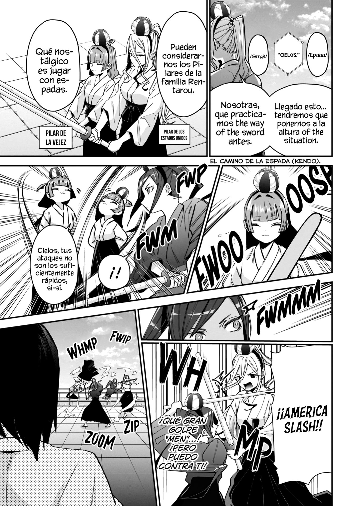 Kimi no koto ga Dai Dai Dai Dai Daisuki na 100-nin no Kanojo Capitulo 82: La prueba para unirse de la caballera que más o menos se parece a la pelea final de Kimetsu página 11