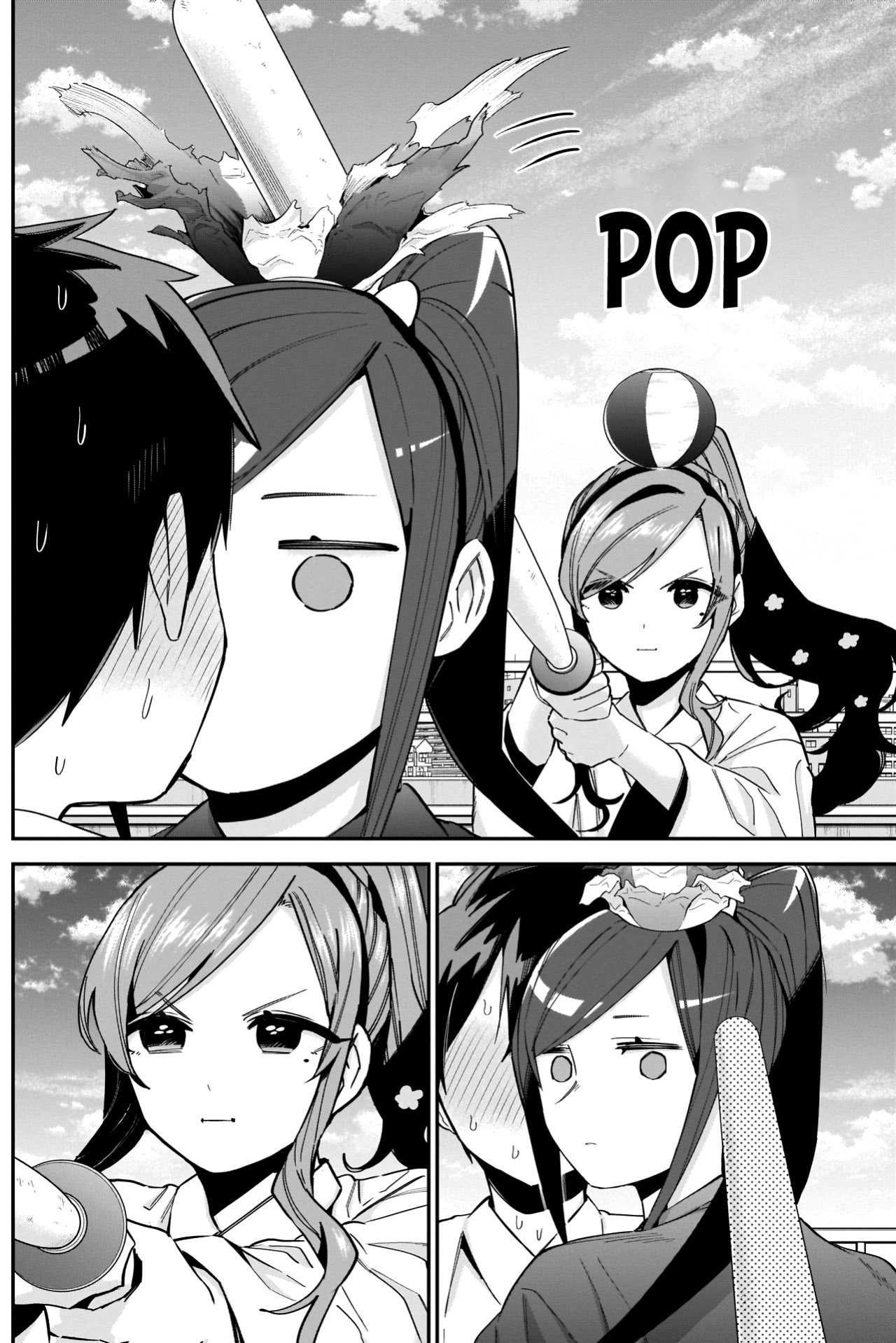 Kimi no koto ga Dai Dai Dai Dai Daisuki na 100-nin no Kanojo Capitulo 82: La prueba para unirse de la caballera que más o menos se parece a la pelea final de Kimetsu página 16