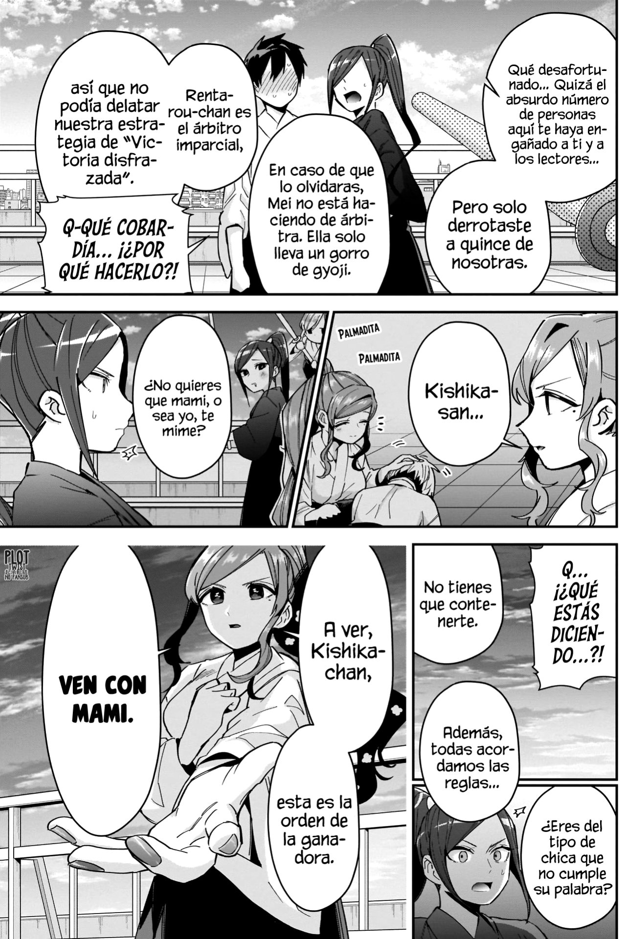 Kimi no koto ga Dai Dai Dai Dai Daisuki na 100-nin no Kanojo Capitulo 82: La prueba para unirse de la caballera que más o menos se parece a la pelea final de Kimetsu página 17