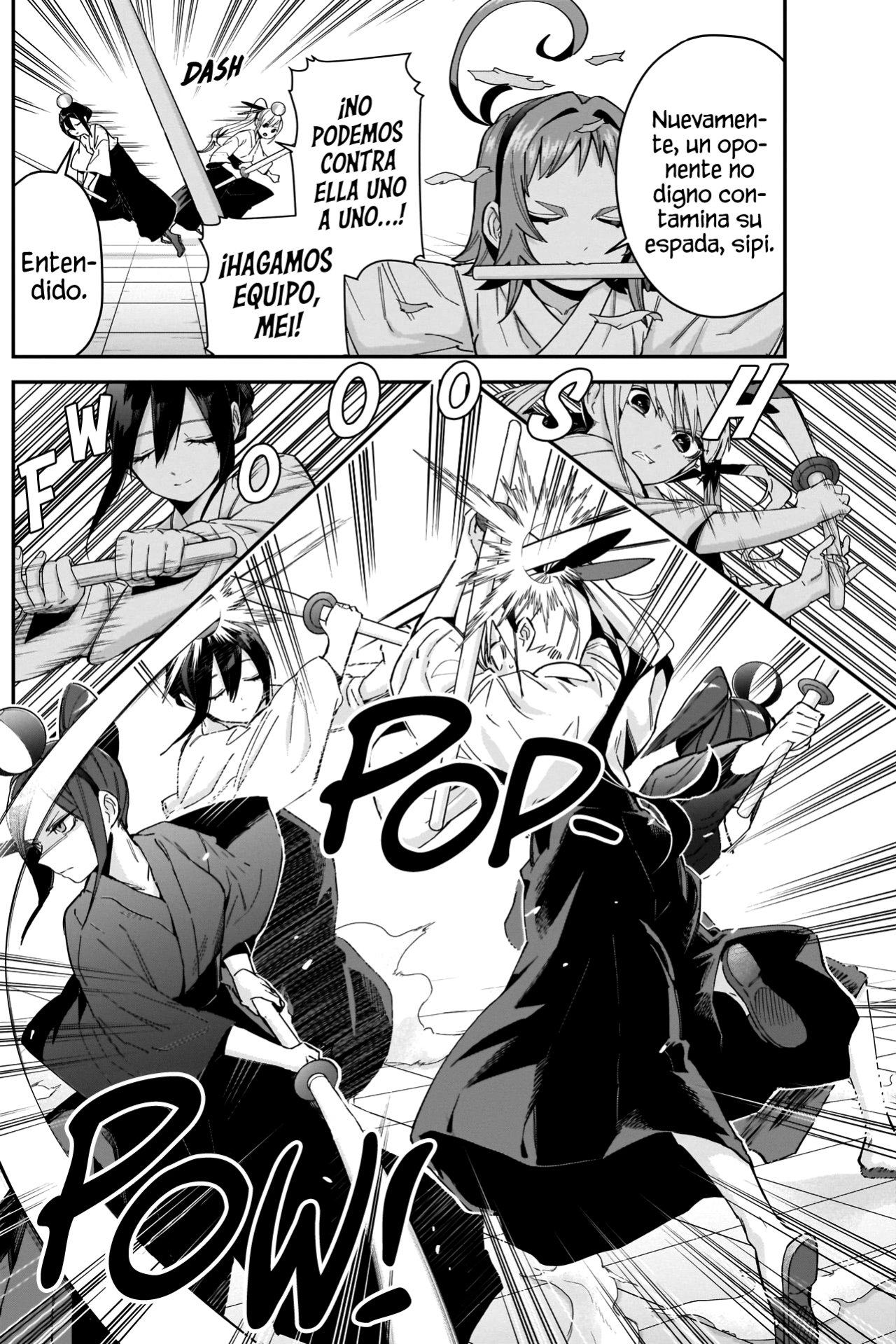 Kimi no koto ga Dai Dai Dai Dai Daisuki na 100-nin no Kanojo Capitulo 82: La prueba para unirse de la caballera que más o menos se parece a la pelea final de Kimetsu página 8