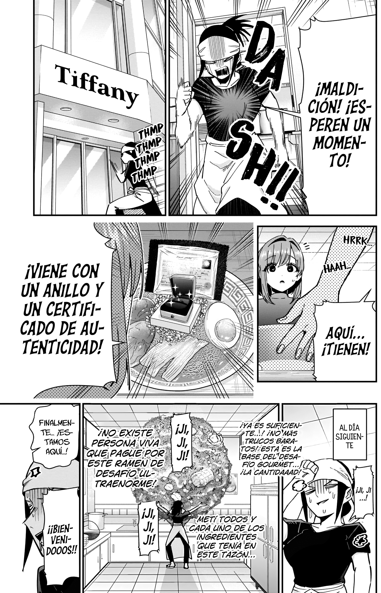 Kimi no koto ga Dai Dai Dai Dai Daisuki na 100-nin no Kanojo Capitulo 83: La familia Rentarou vs. el desafío de ramen página 18