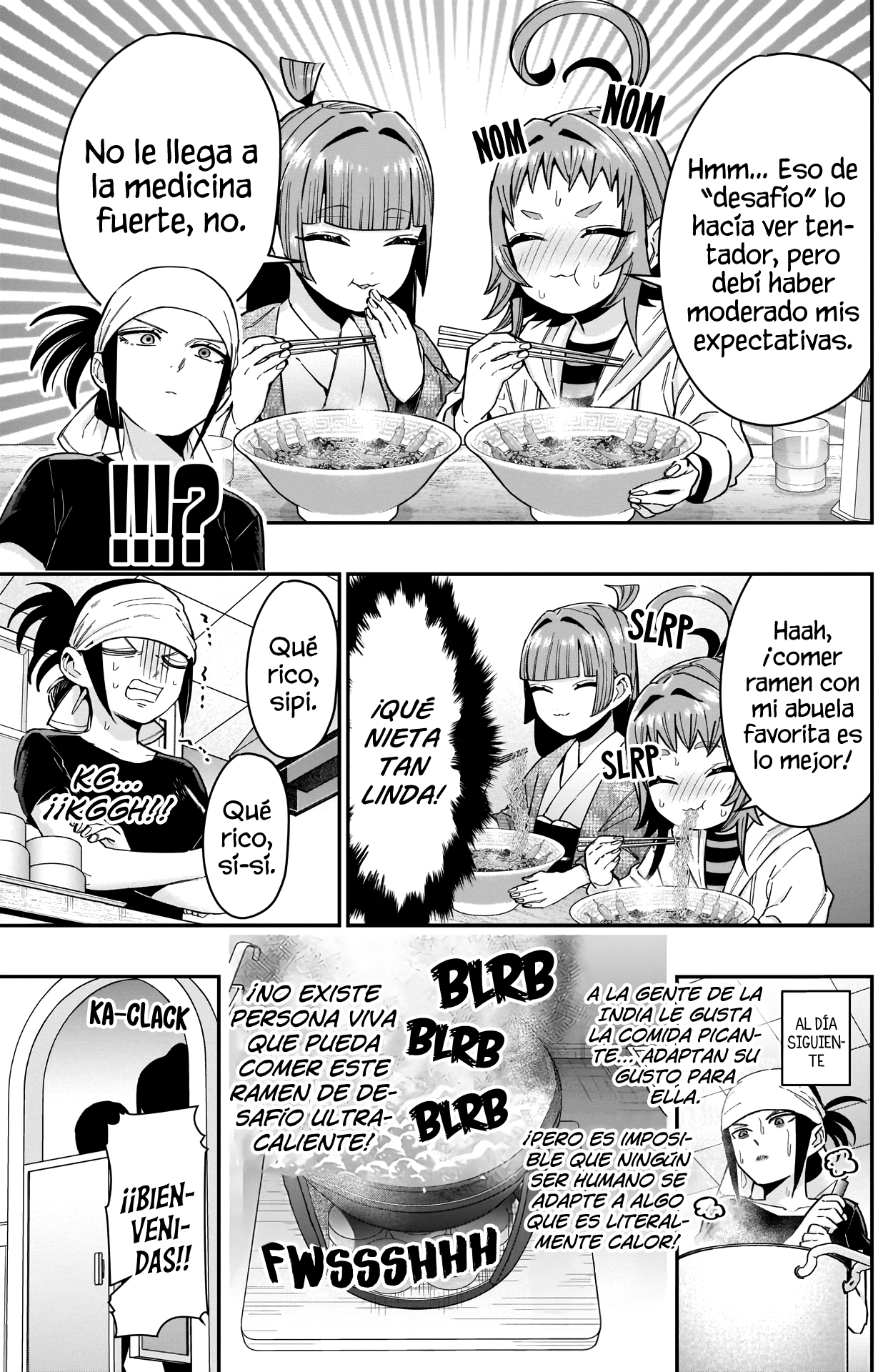 Kimi no koto ga Dai Dai Dai Dai Daisuki na 100-nin no Kanojo Capitulo 83: La familia Rentarou vs. el desafío de ramen página 4