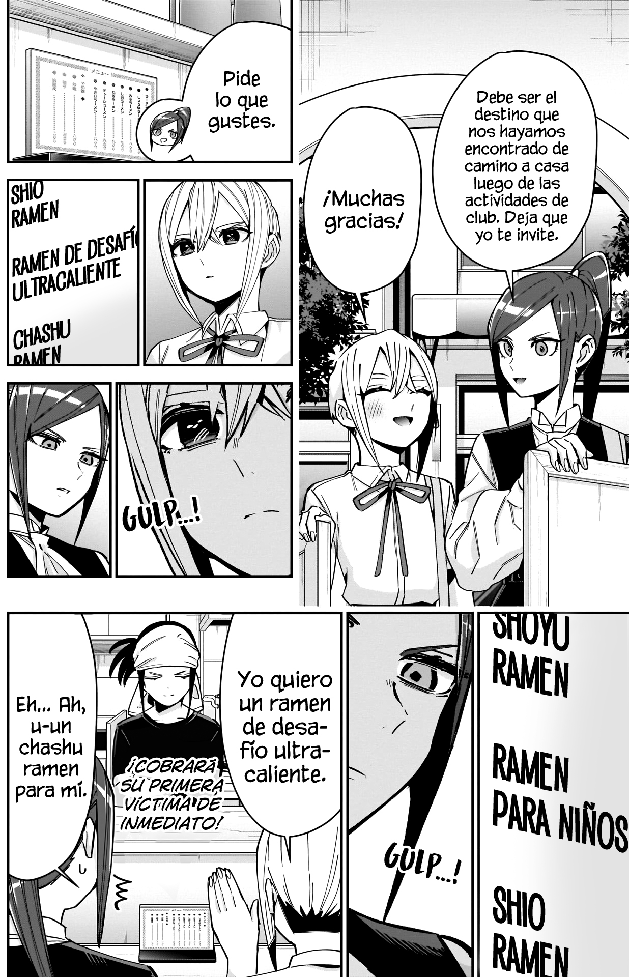Kimi no koto ga Dai Dai Dai Dai Daisuki na 100-nin no Kanojo Capitulo 83: La familia Rentarou vs. el desafío de ramen página 5
