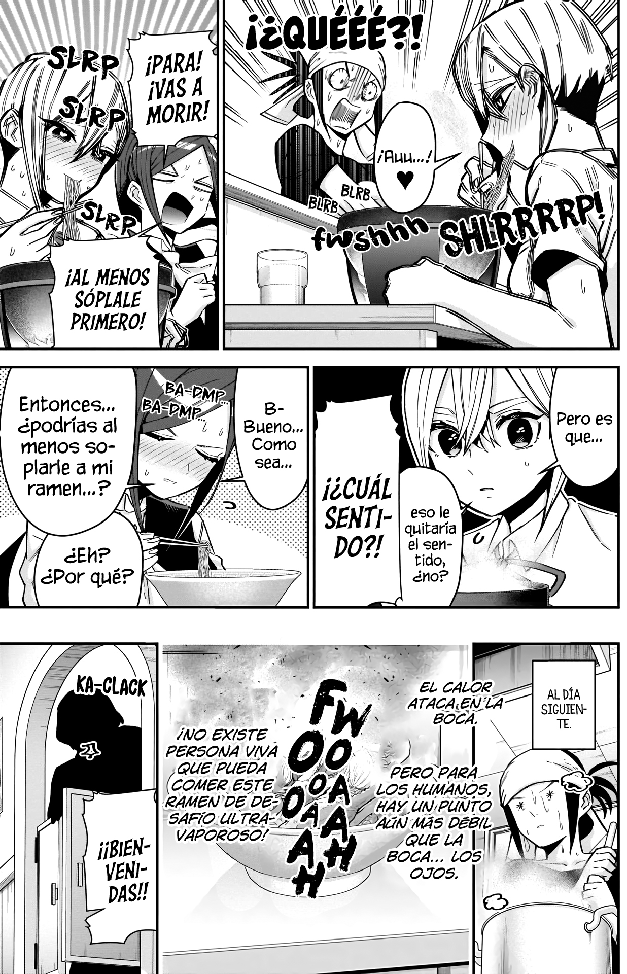 Kimi no koto ga Dai Dai Dai Dai Daisuki na 100-nin no Kanojo Capitulo 83: La familia Rentarou vs. el desafío de ramen página 6