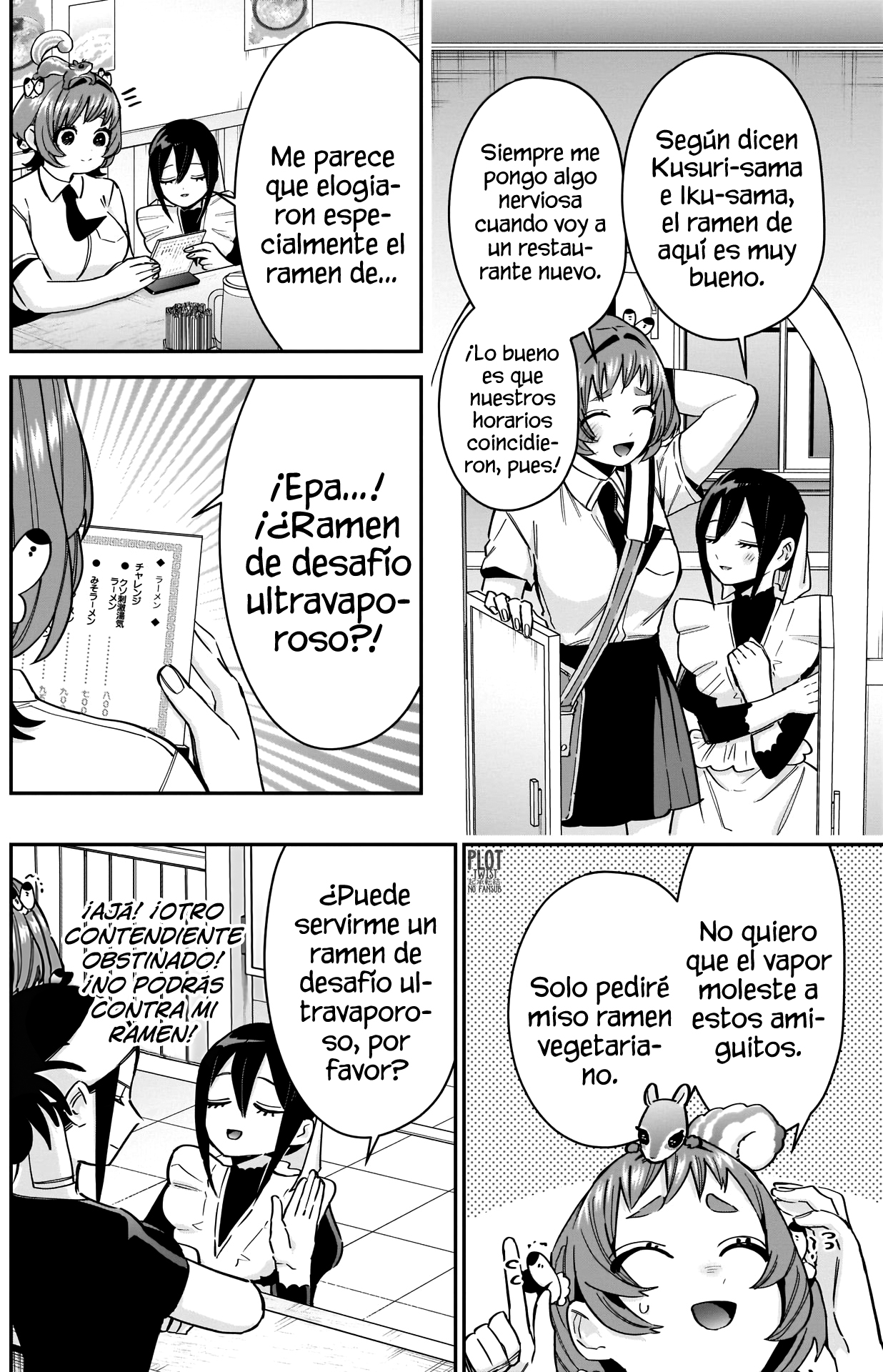 Kimi no koto ga Dai Dai Dai Dai Daisuki na 100-nin no Kanojo Capitulo 83: La familia Rentarou vs. el desafío de ramen página 7