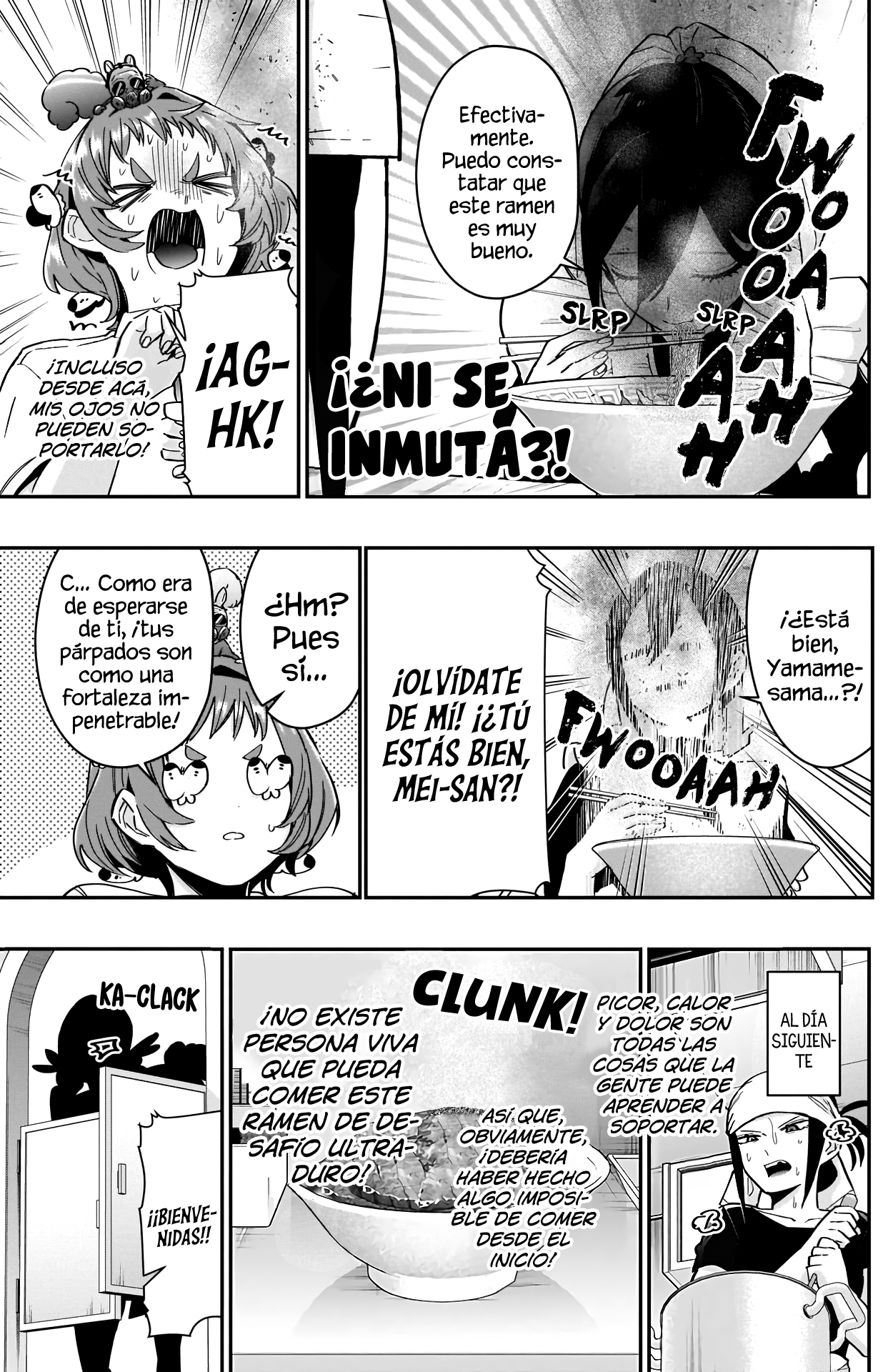 Kimi no koto ga Dai Dai Dai Dai Daisuki na 100-nin no Kanojo Capitulo 83: La familia Rentarou vs. el desafío de ramen página 8