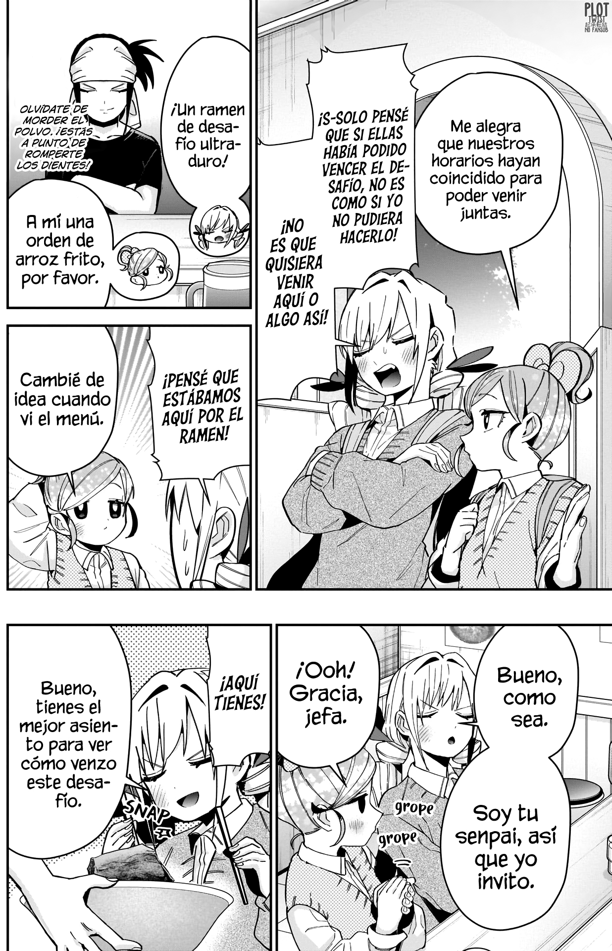 Kimi no koto ga Dai Dai Dai Dai Daisuki na 100-nin no Kanojo Capitulo 83: La familia Rentarou vs. el desafío de ramen página 9
