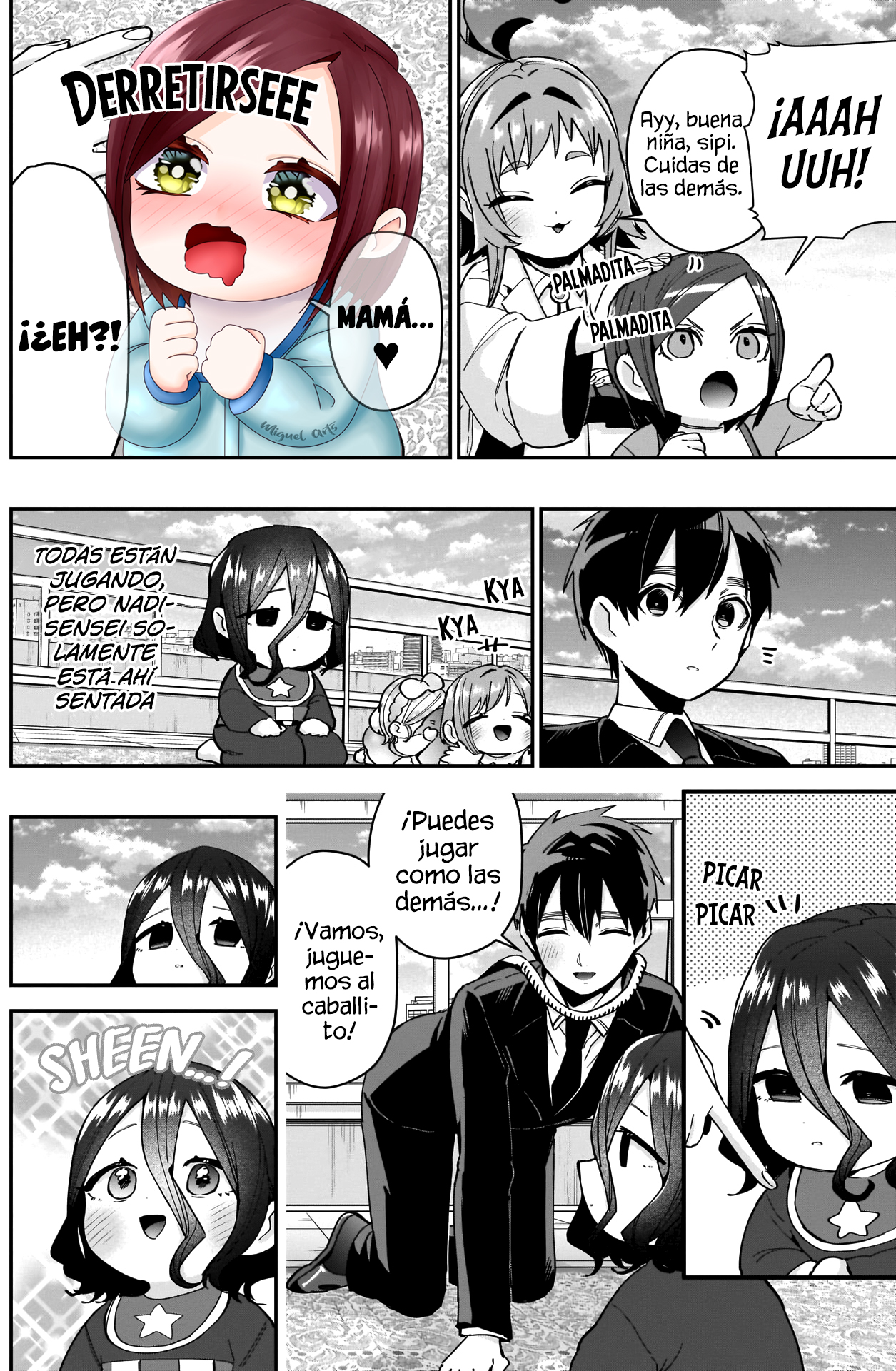 Kimi no koto ga Dai Dai Dai Dai Daisuki na 100-nin no Kanojo Capitulo 84: Todo mundo fue bebé en cierto punto regresa página 10
