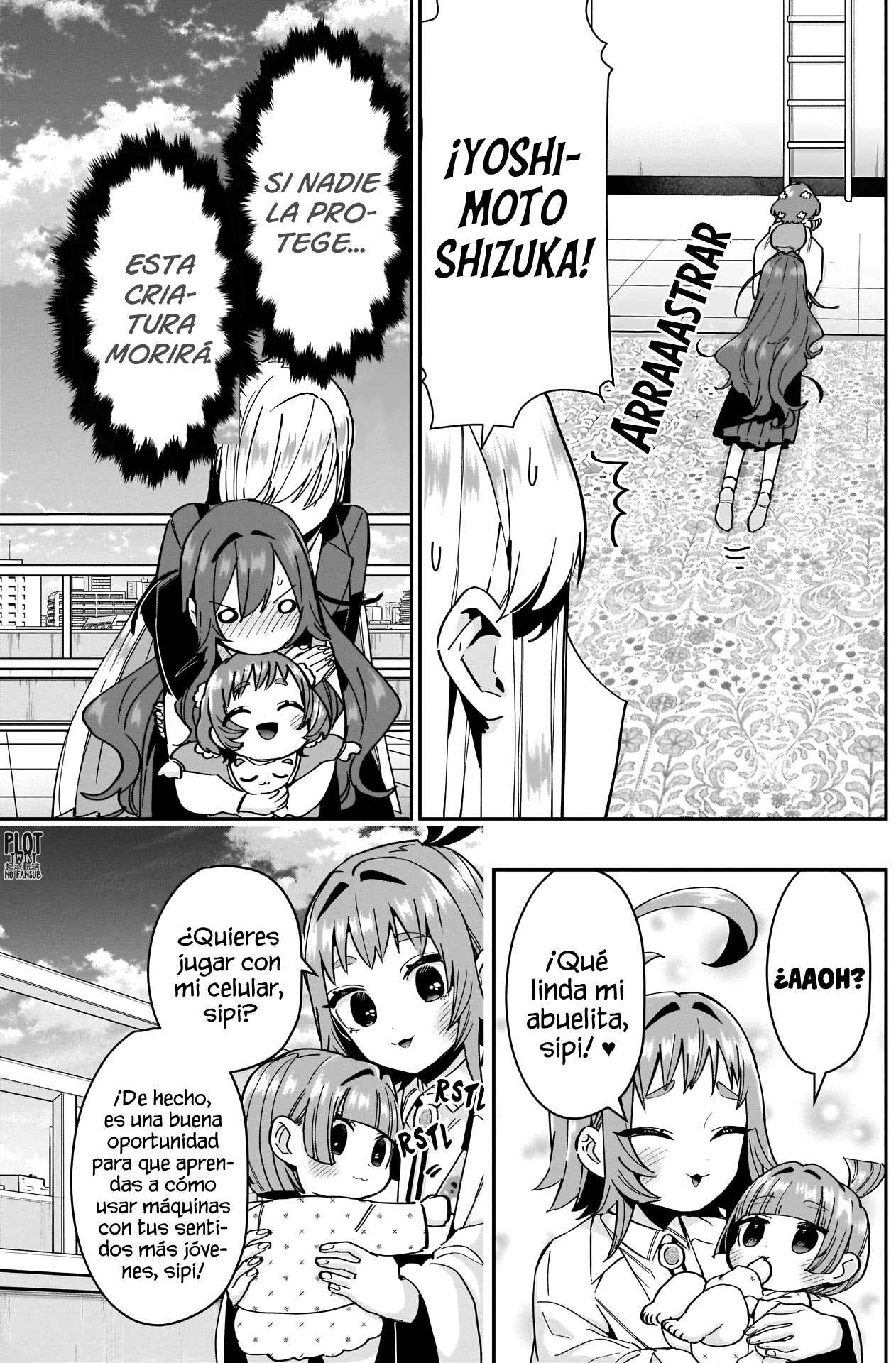 Kimi no koto ga Dai Dai Dai Dai Daisuki na 100-nin no Kanojo Capitulo 84: Todo mundo fue bebé en cierto punto regresa página 13