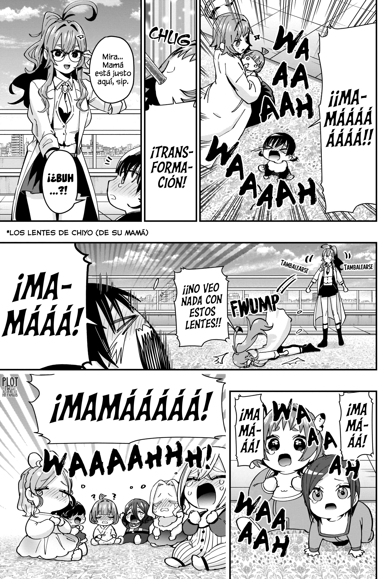 Kimi no koto ga Dai Dai Dai Dai Daisuki na 100-nin no Kanojo Capitulo 84: Todo mundo fue bebé en cierto punto regresa página 19