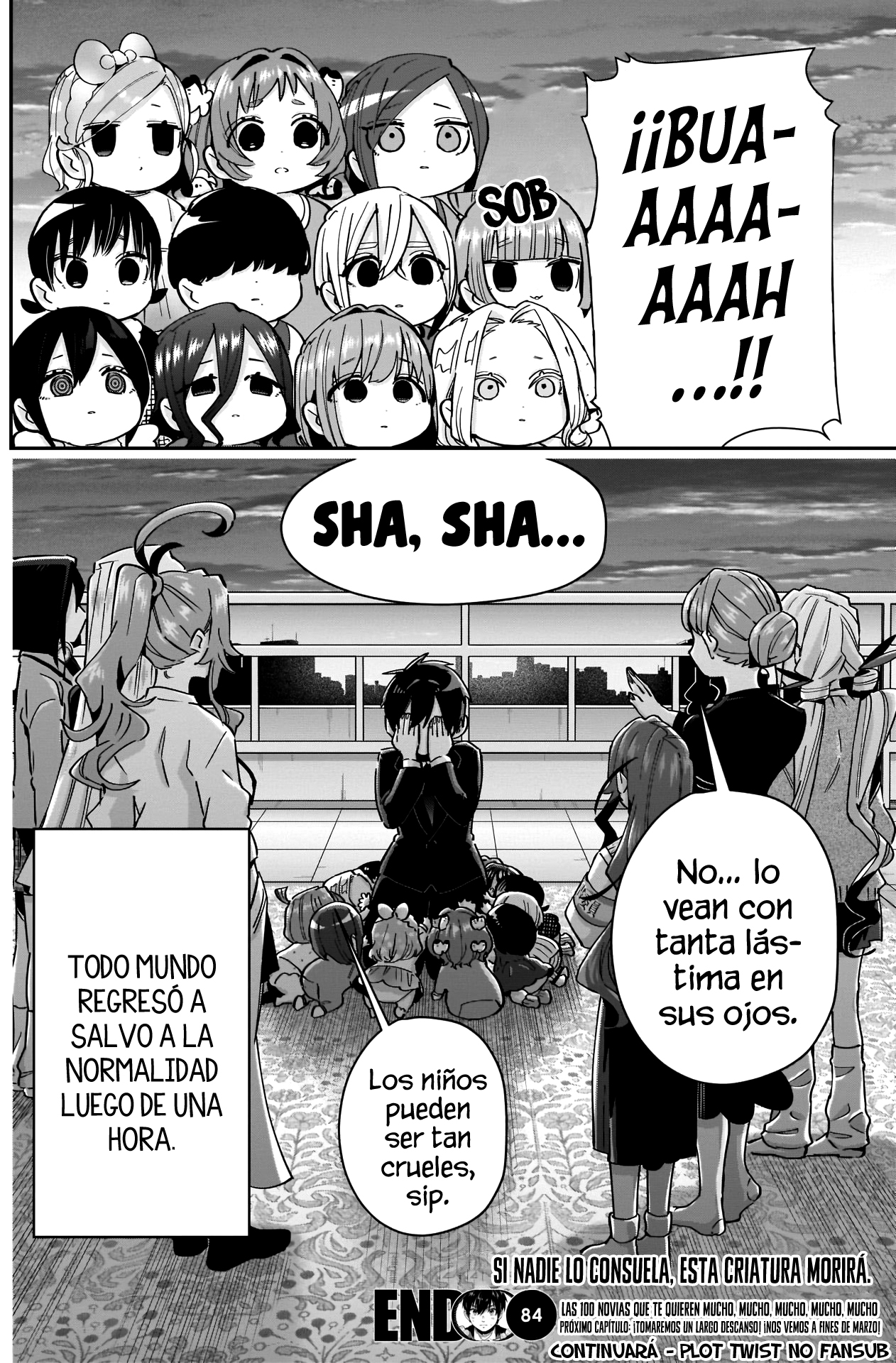 Kimi no koto ga Dai Dai Dai Dai Daisuki na 100-nin no Kanojo Capitulo 84: Todo mundo fue bebé en cierto punto regresa página 22