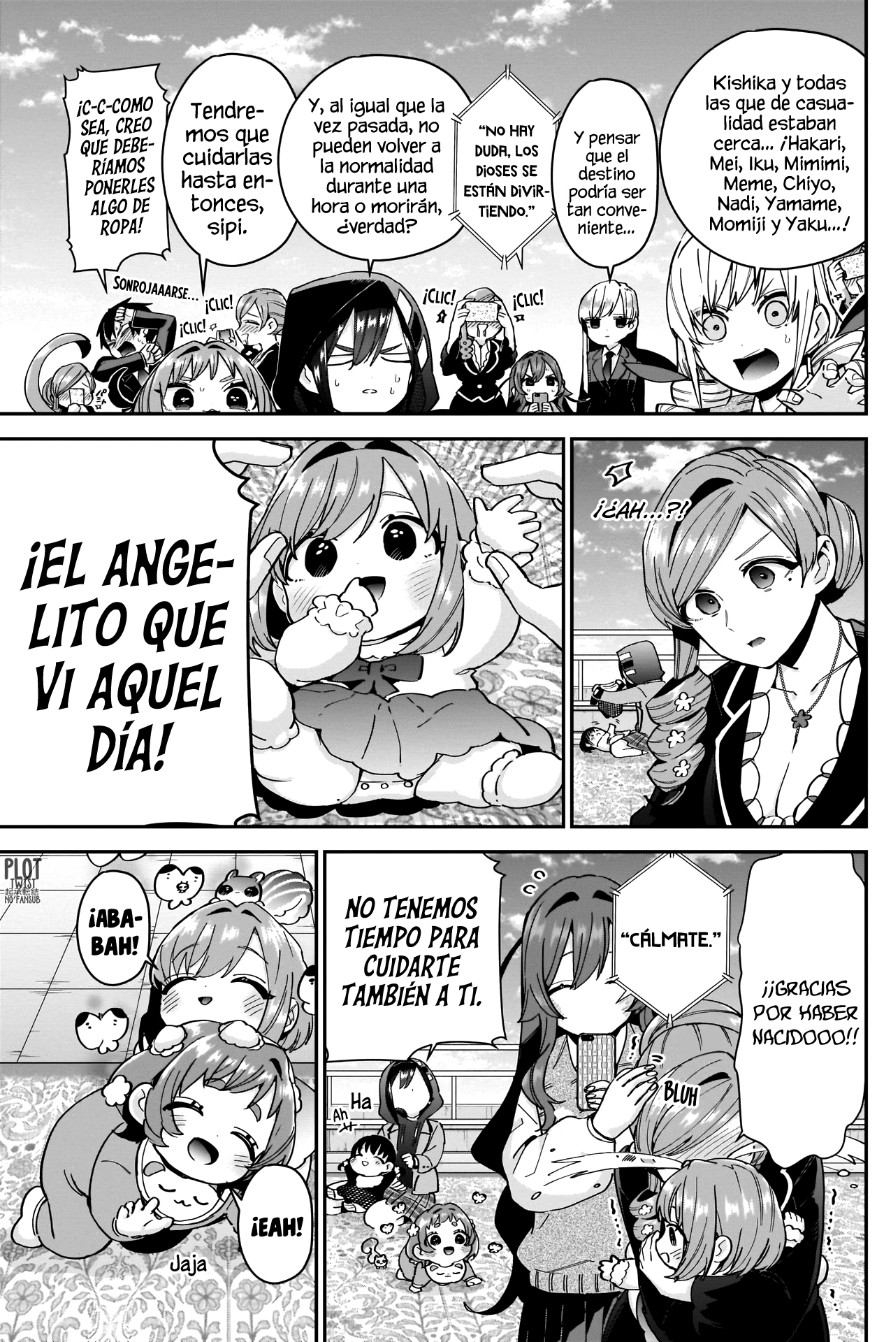 Kimi no koto ga Dai Dai Dai Dai Daisuki na 100-nin no Kanojo Capitulo 84: Todo mundo fue bebé en cierto punto regresa página 4