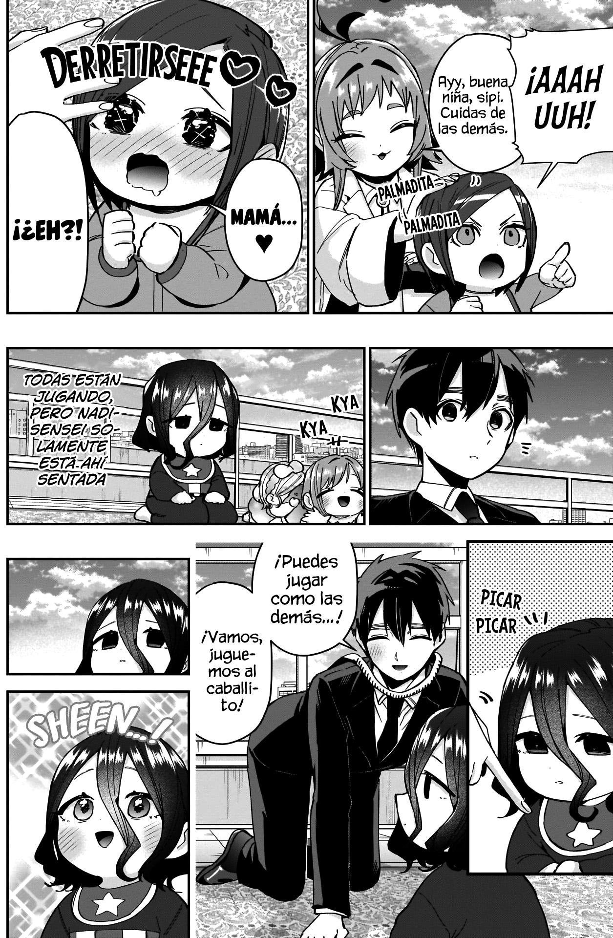 Kimi no koto ga Dai Dai Dai Dai Daisuki na 100-nin no Kanojo Capitulo 84: Todo mundo fue bebé en cierto punto regresa página 9