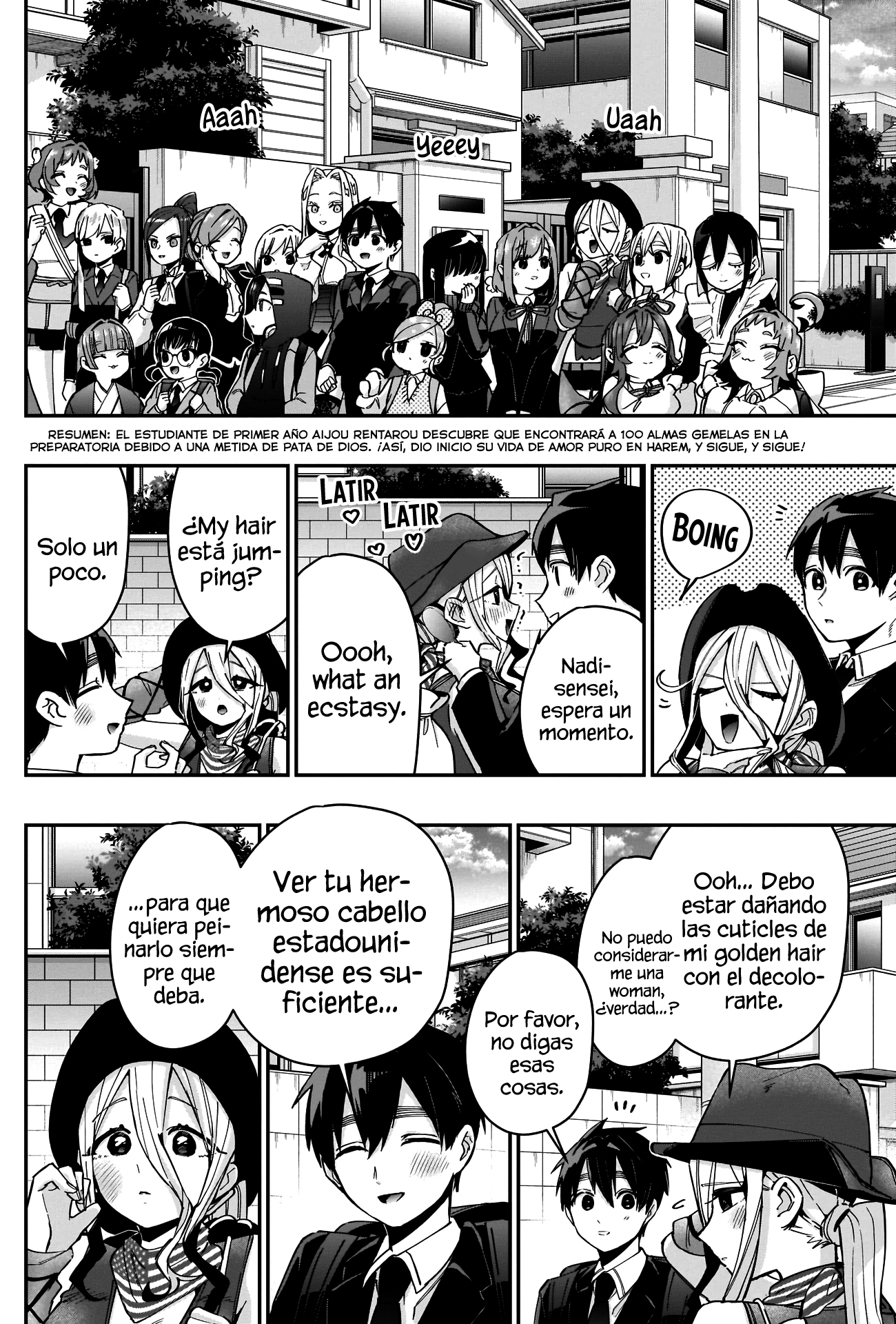 Kimi no koto ga Dai Dai Dai Dai Daisuki na 100-nin no Kanojo Capitulo 85: Un día con Rentarou página 3