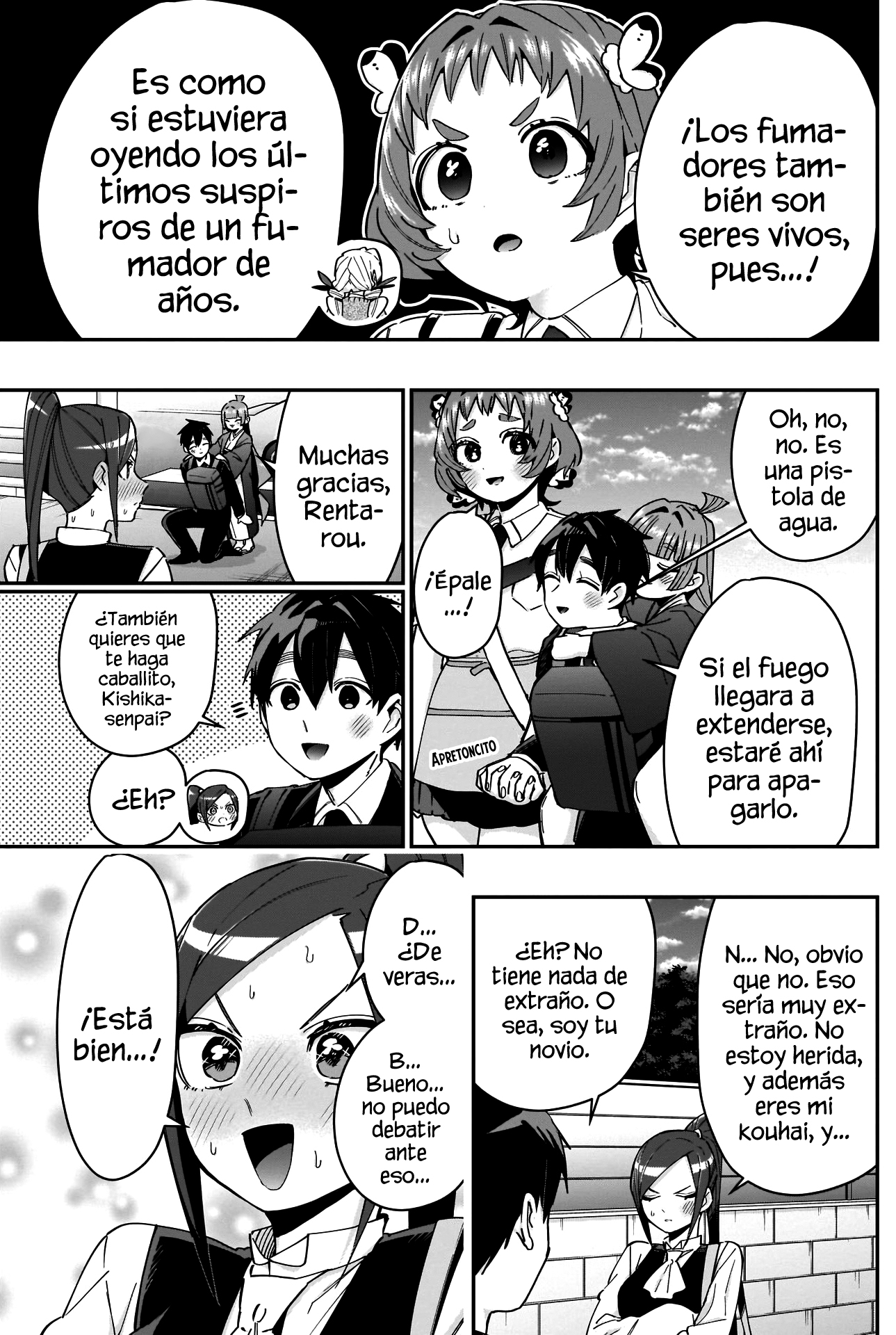 Kimi no koto ga Dai Dai Dai Dai Daisuki na 100-nin no Kanojo Capitulo 85: Un día con Rentarou página 6