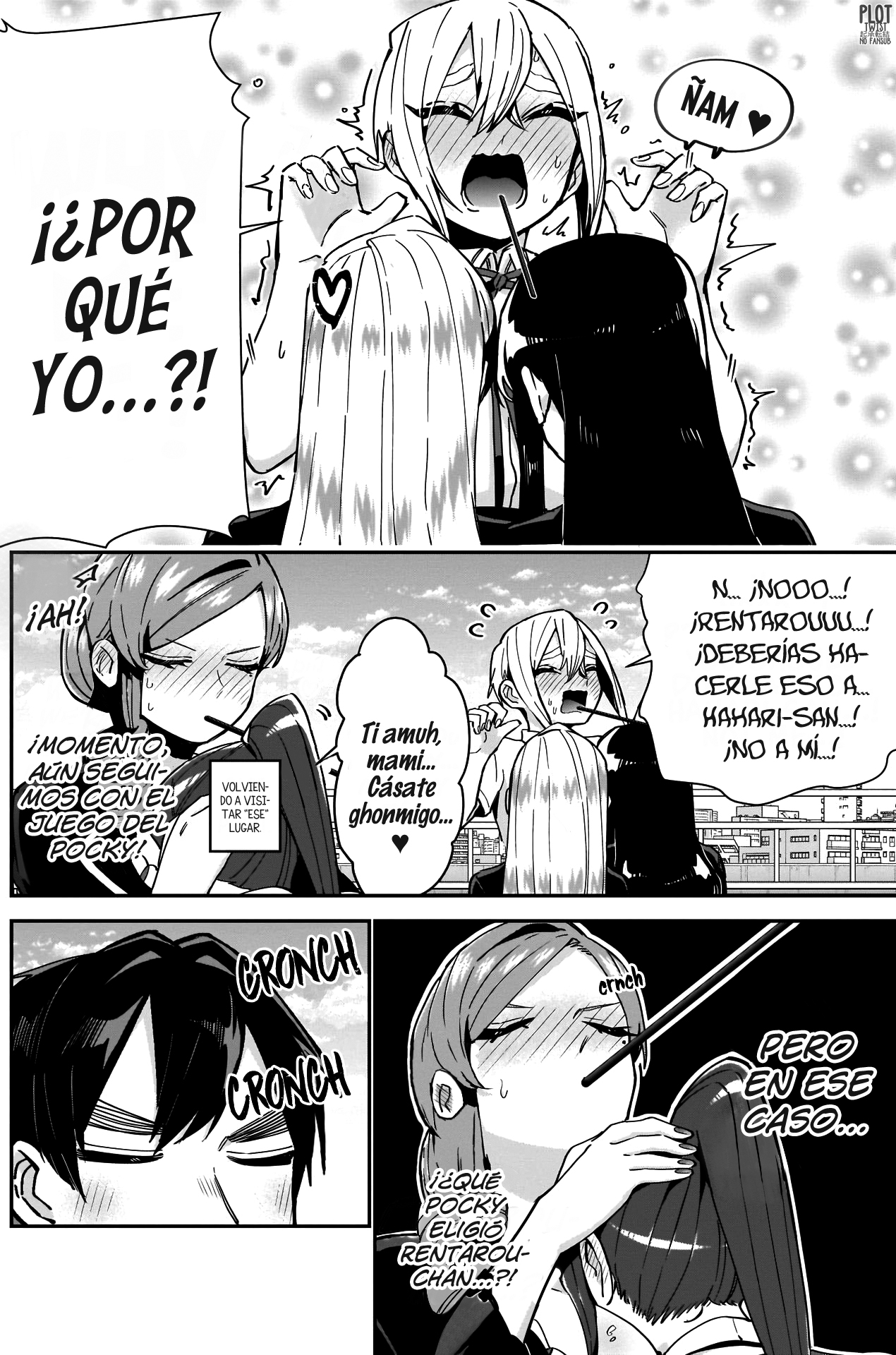 Kimi no koto ga Dai Dai Dai Dai Daisuki na 100-nin no Kanojo Capitulo 86: Juego del pocky royal página 15