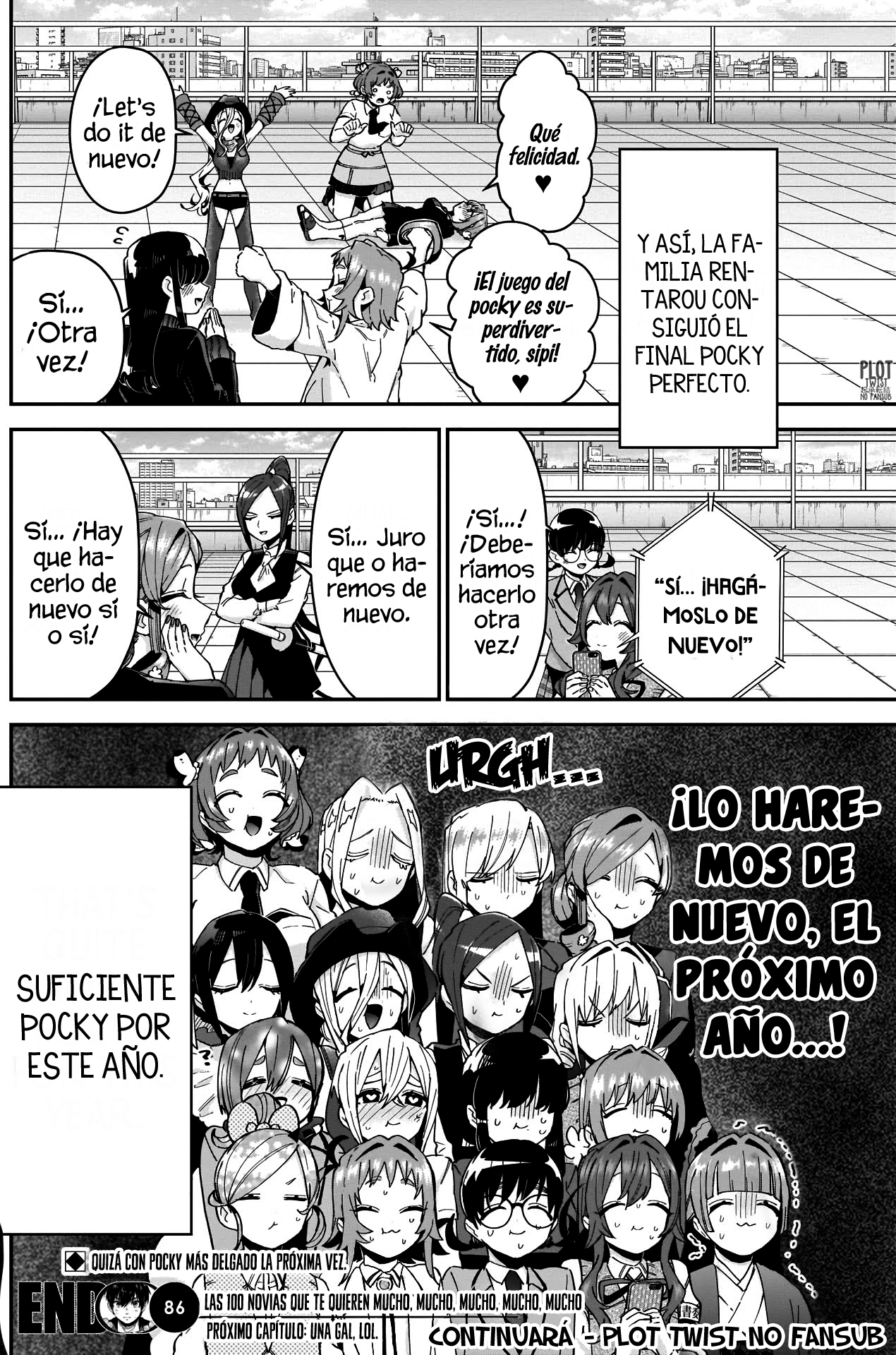 Kimi no koto ga Dai Dai Dai Dai Daisuki na 100-nin no Kanojo Capitulo 86: Juego del pocky royal página 20