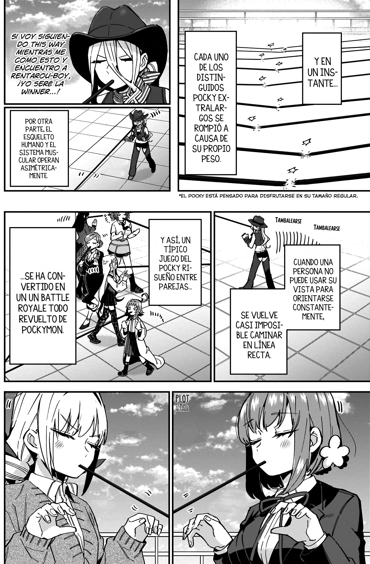 Kimi no koto ga Dai Dai Dai Dai Daisuki na 100-nin no Kanojo Capitulo 86: Juego del pocky royal página 5