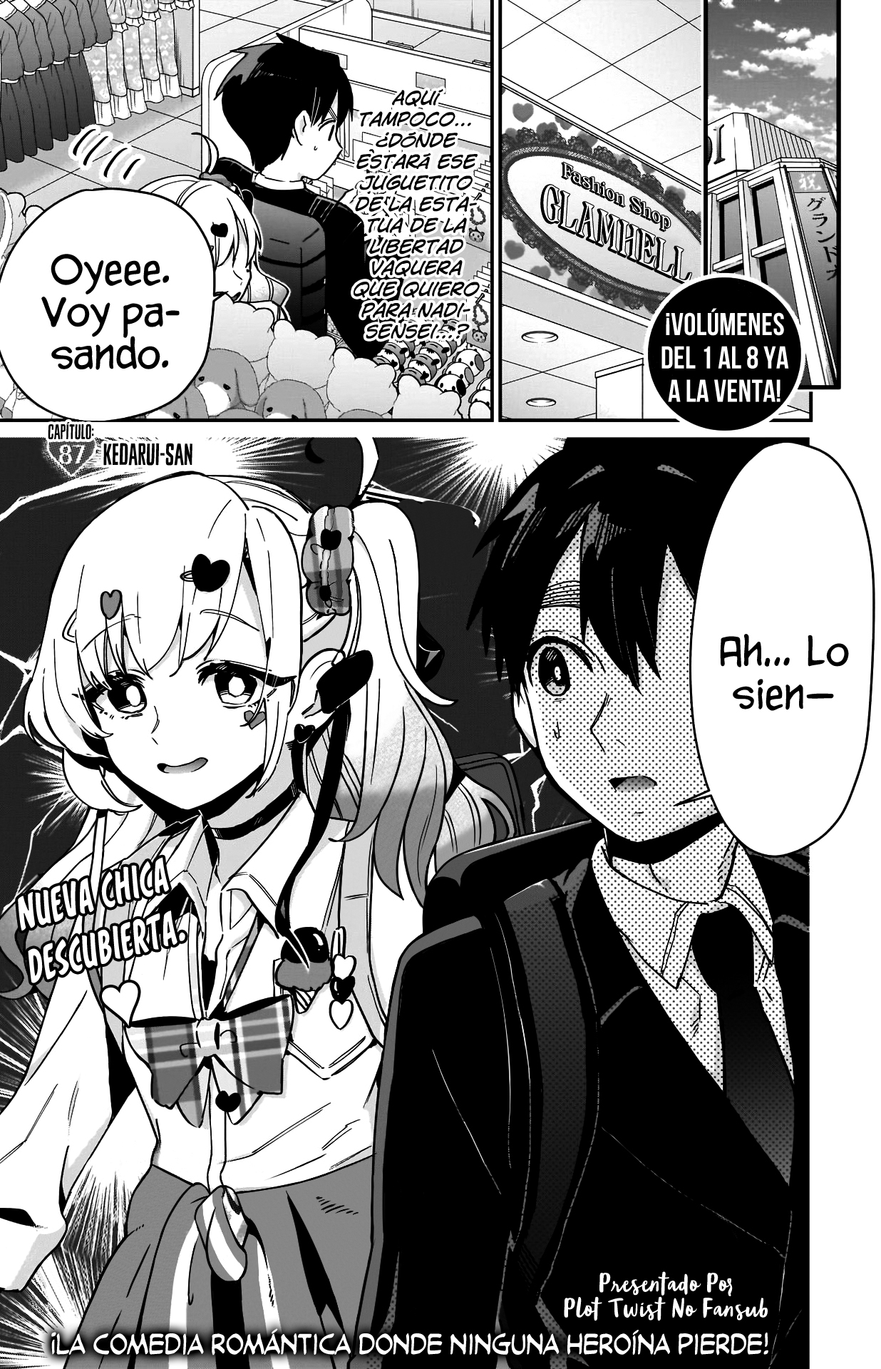 Kimi no koto ga Dai Dai Dai Dai Daisuki na 100-nin no Kanojo Capitulo 87: Kedarui-san página 2