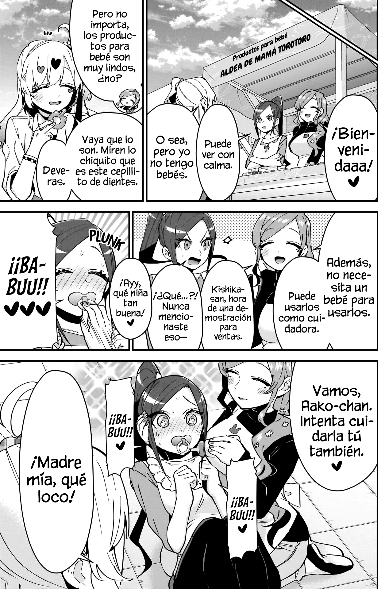 Kimi no koto ga Dai Dai Dai Dai Daisuki na 100-nin no Kanojo Capitulo 88: Bienvenidos al distrito comercial de la familia Rentarou página 16