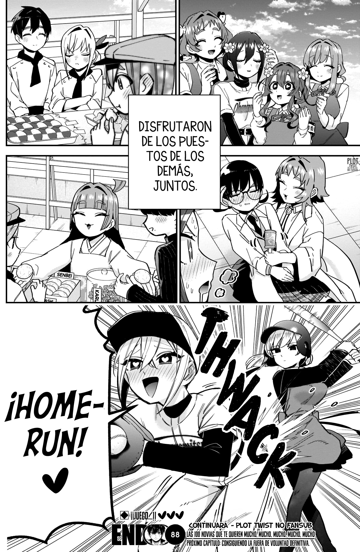 Kimi no koto ga Dai Dai Dai Dai Daisuki na 100-nin no Kanojo Capitulo 88: Bienvenidos al distrito comercial de la familia Rentarou página 21