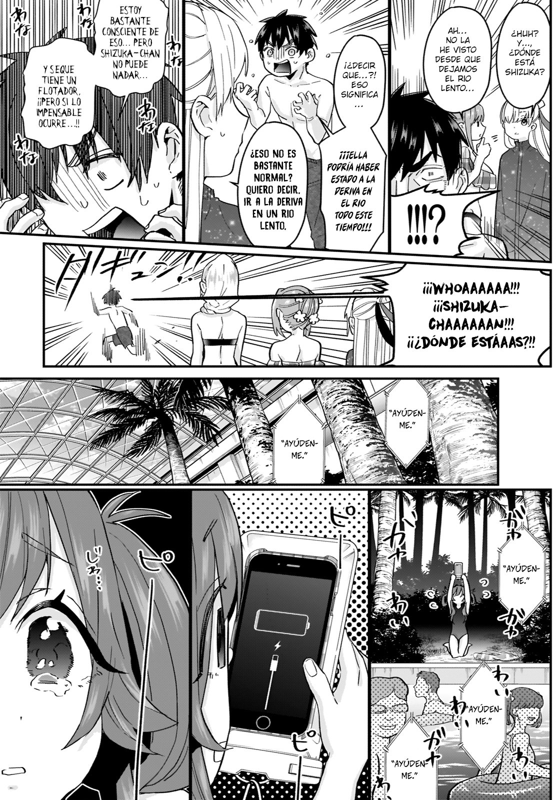 Kimi no koto ga Dai Dai Dai Dai Daisuki na 100-nin no Kanojo Capitulo 9: Amantes de los balnearios página 12