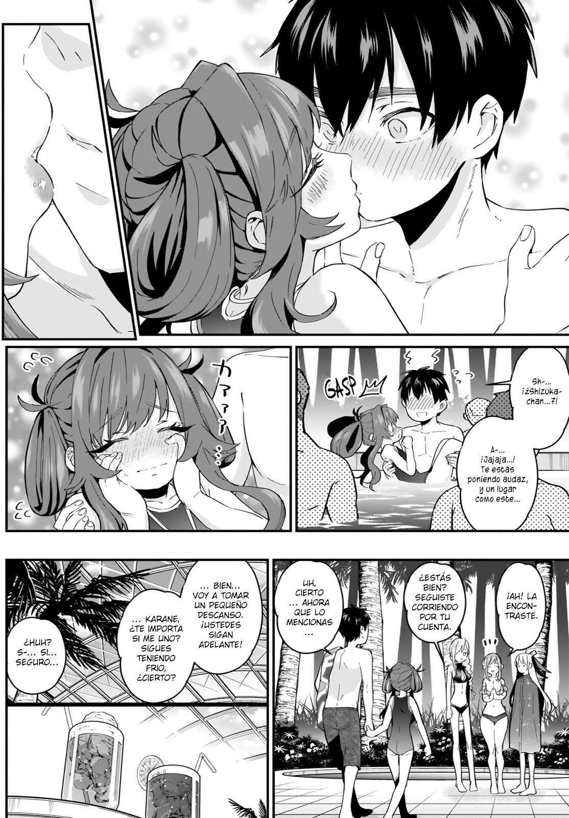 Kimi no koto ga Dai Dai Dai Dai Daisuki na 100-nin no Kanojo Capitulo 9: Amantes de los balnearios página 15