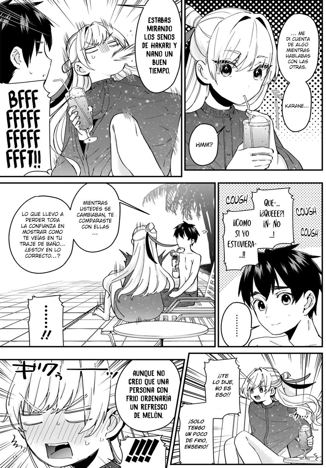 Kimi no koto ga Dai Dai Dai Dai Daisuki na 100-nin no Kanojo Capitulo 9: Amantes de los balnearios página 16