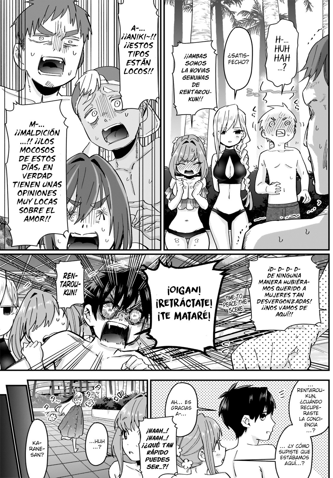 Kimi no koto ga Dai Dai Dai Dai Daisuki na 100-nin no Kanojo Capitulo 9: Amantes de los balnearios página 8