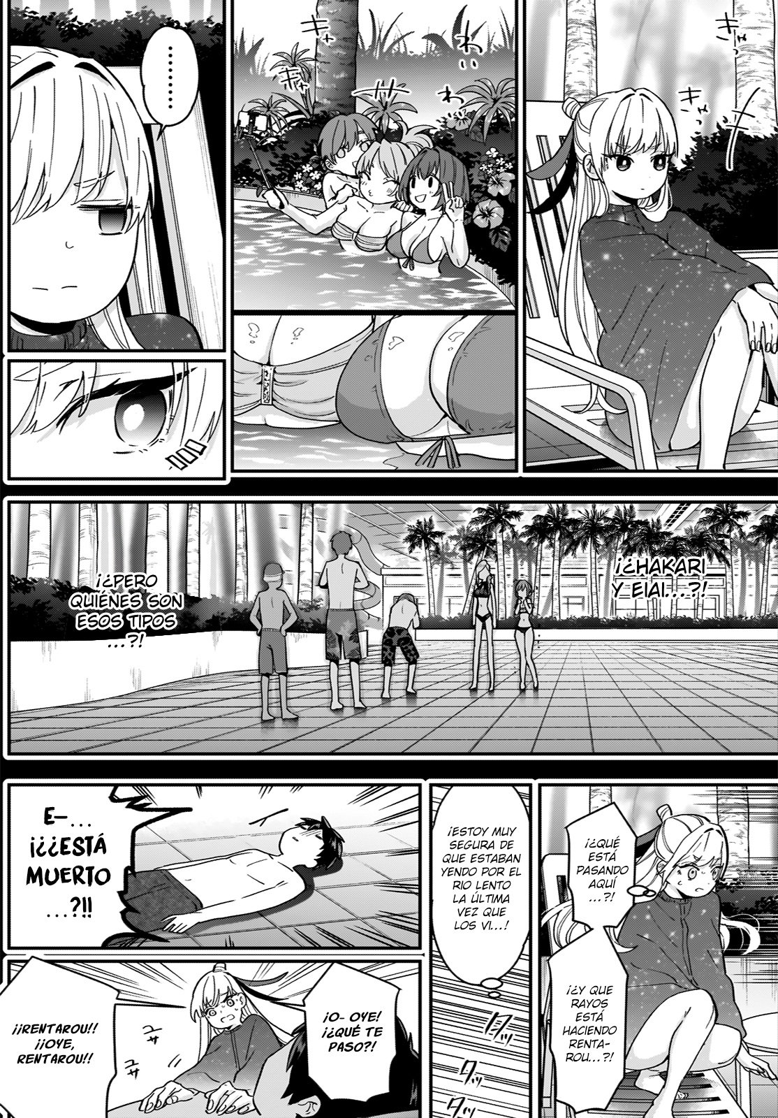 Kimi no koto ga Dai Dai Dai Dai Daisuki na 100-nin no Kanojo Capitulo 9: Amantes de los balnearios página 9