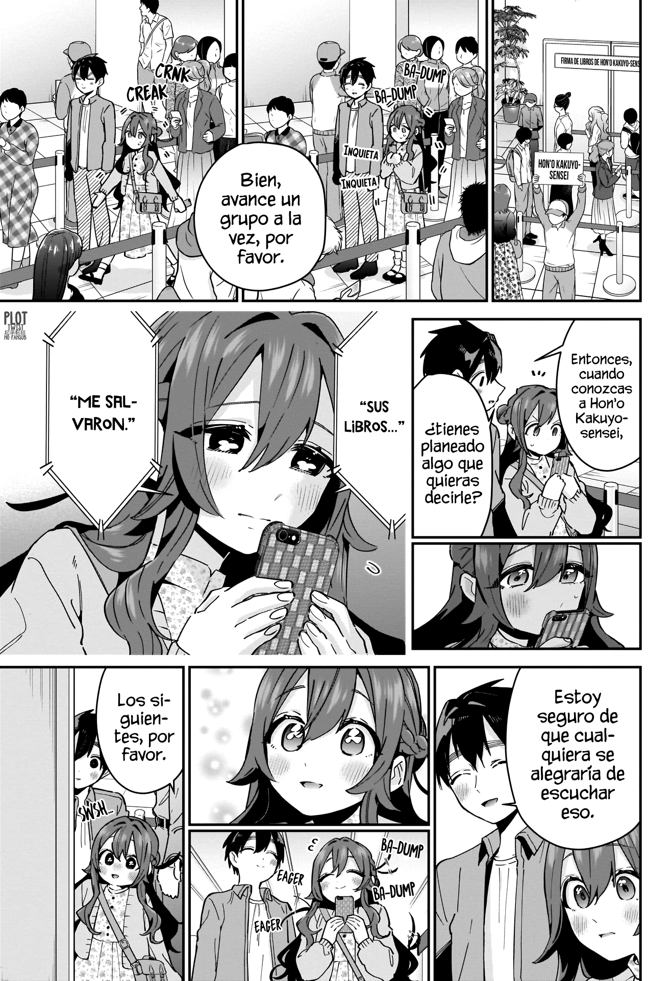Kimi no koto ga Dai Dai Dai Dai Daisuki na 100-nin no Kanojo Capitulo 90: Salvada por usted, por su libro página 6