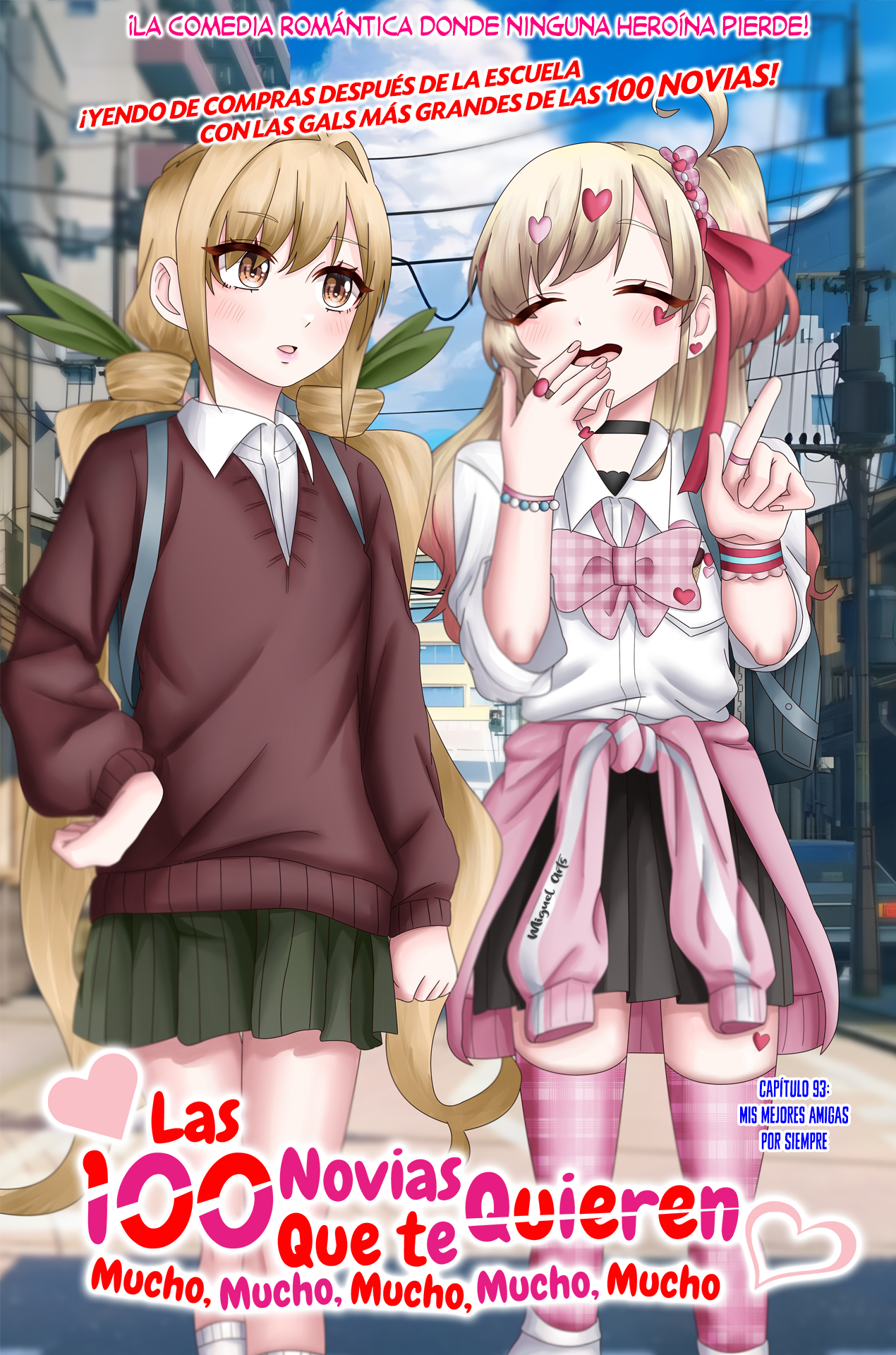 Kimi no koto ga Dai Dai Dai Dai Daisuki na 100-nin no Kanojo Capitulo 92: Mis mejores amigas por siempre página 4