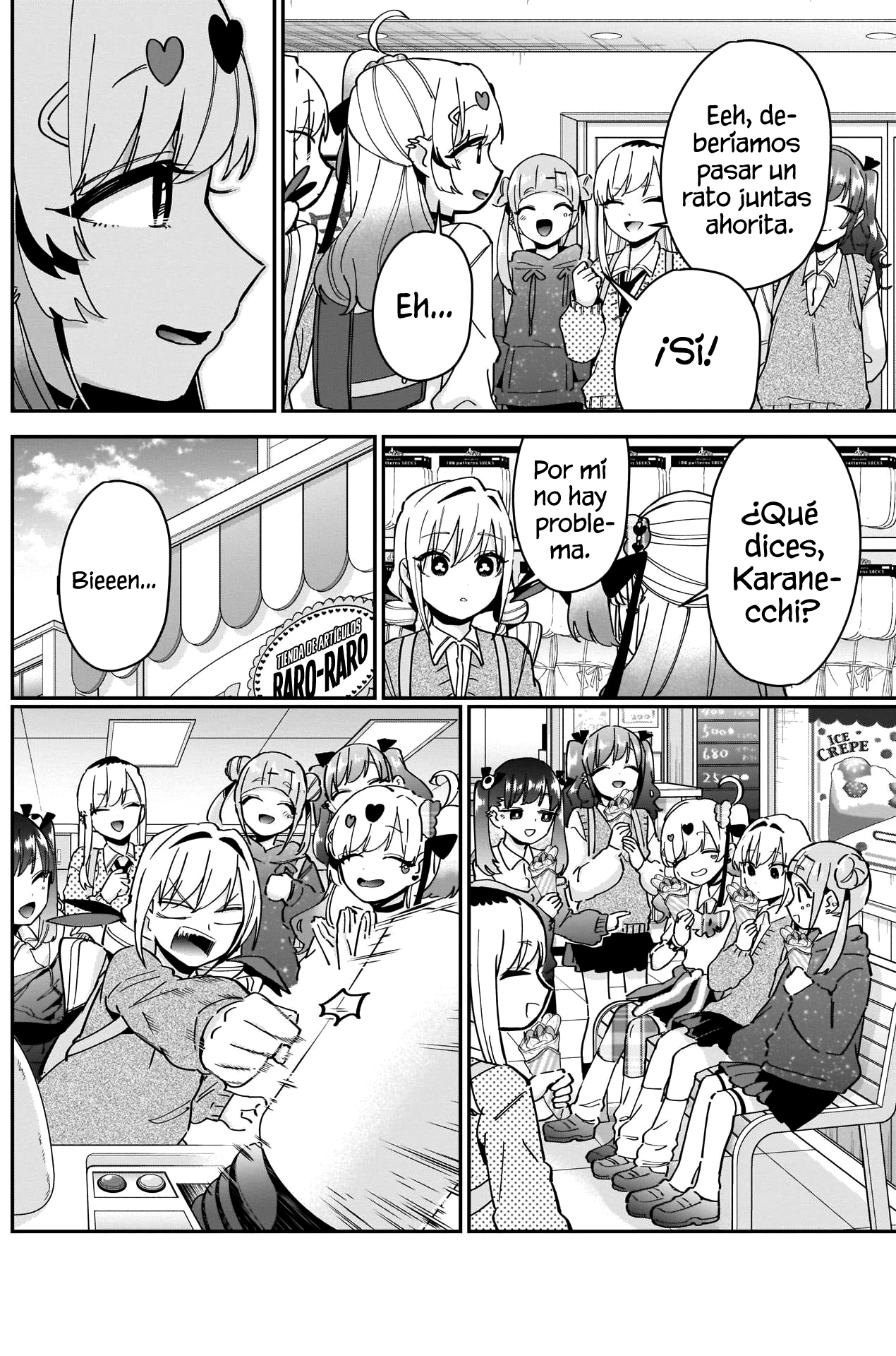 Kimi no koto ga Dai Dai Dai Dai Daisuki na 100-nin no Kanojo Capitulo 92: Mis mejores amigas por siempre página 8
