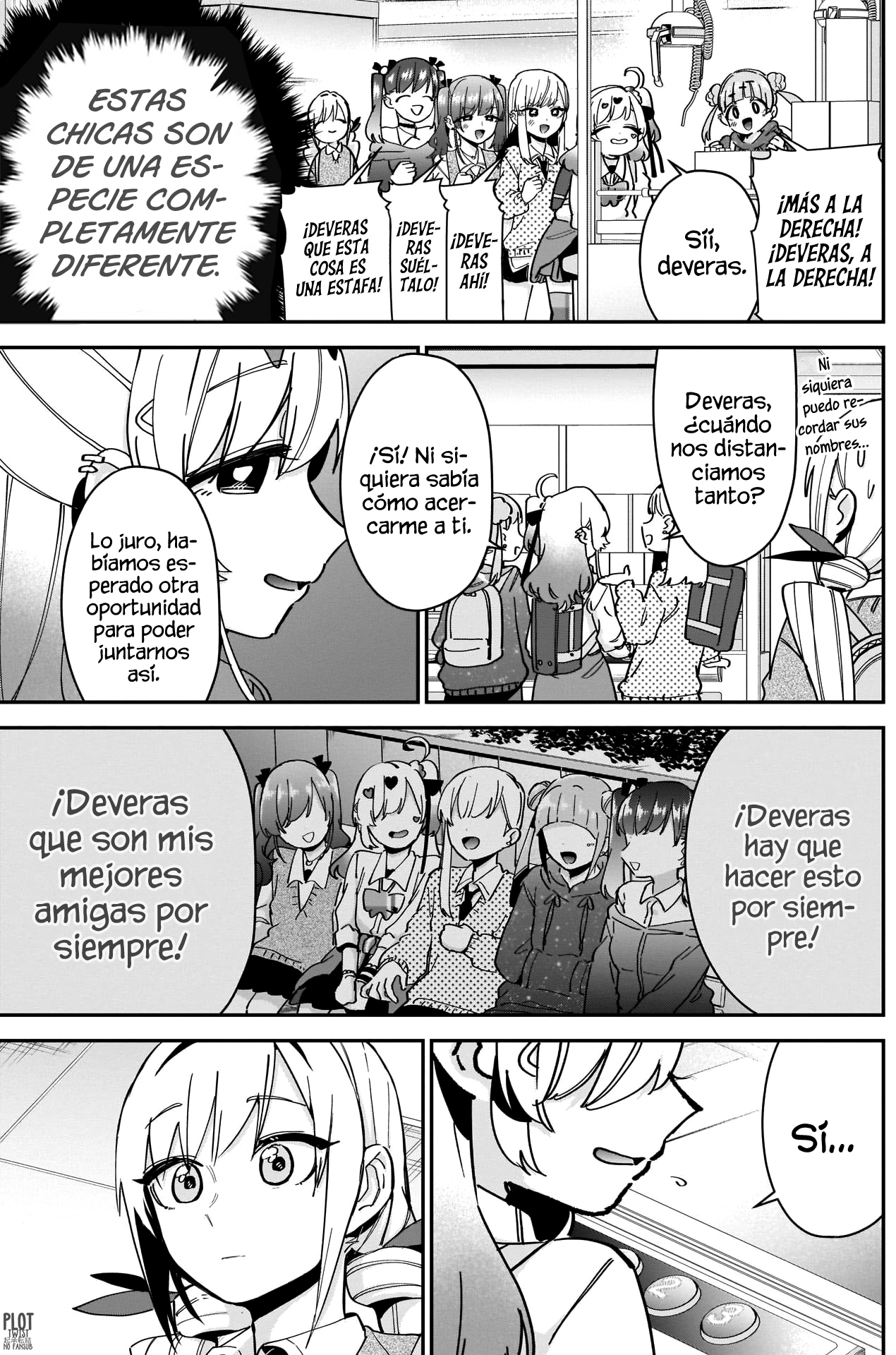 Kimi no koto ga Dai Dai Dai Dai Daisuki na 100-nin no Kanojo Capitulo 92: Mis mejores amigas por siempre página 9
