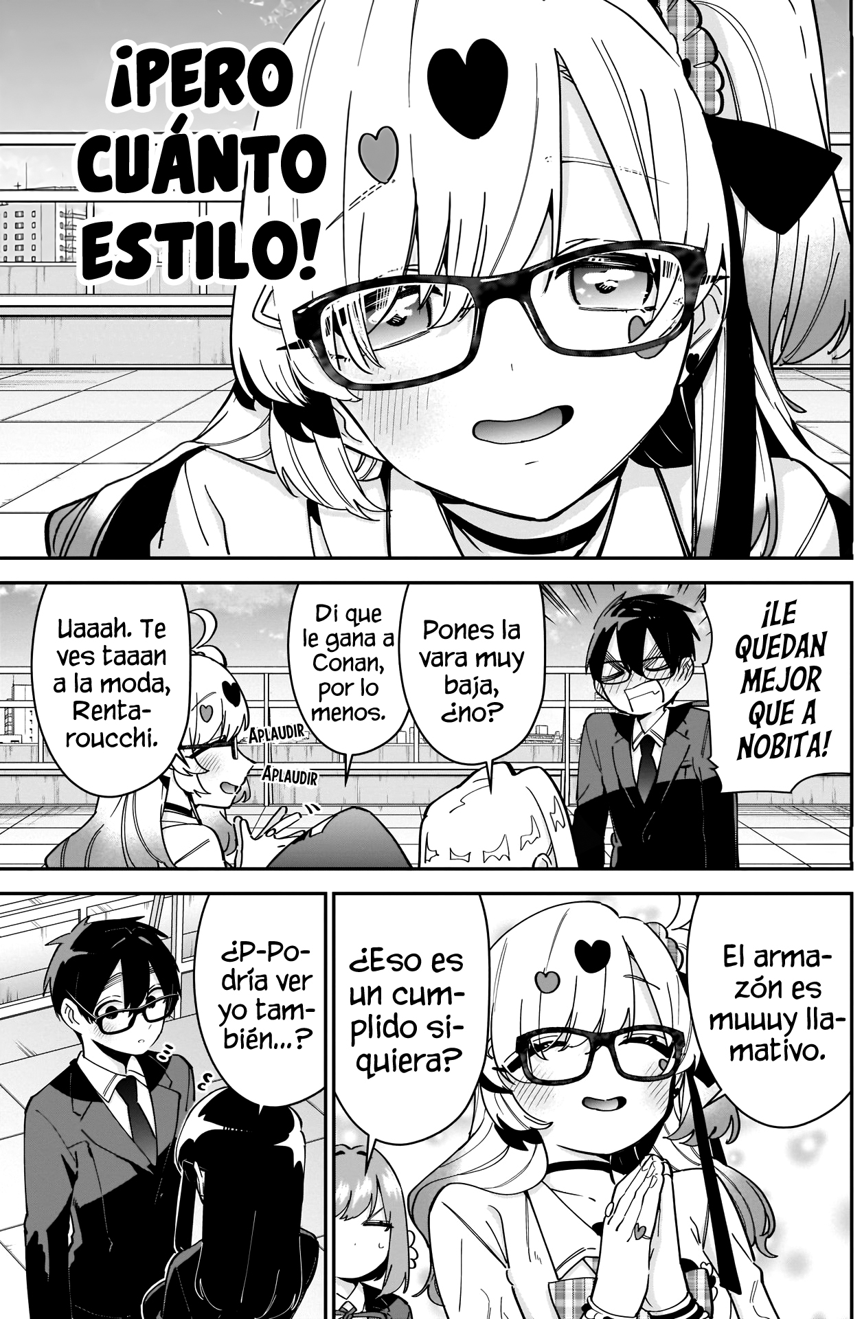 Kimi no koto ga Dai Dai Dai Dai Daisuki na 100-nin no Kanojo Capitulo 93: Un capítulo que trata solo de tomas cercanas de todas usando lentes página 10