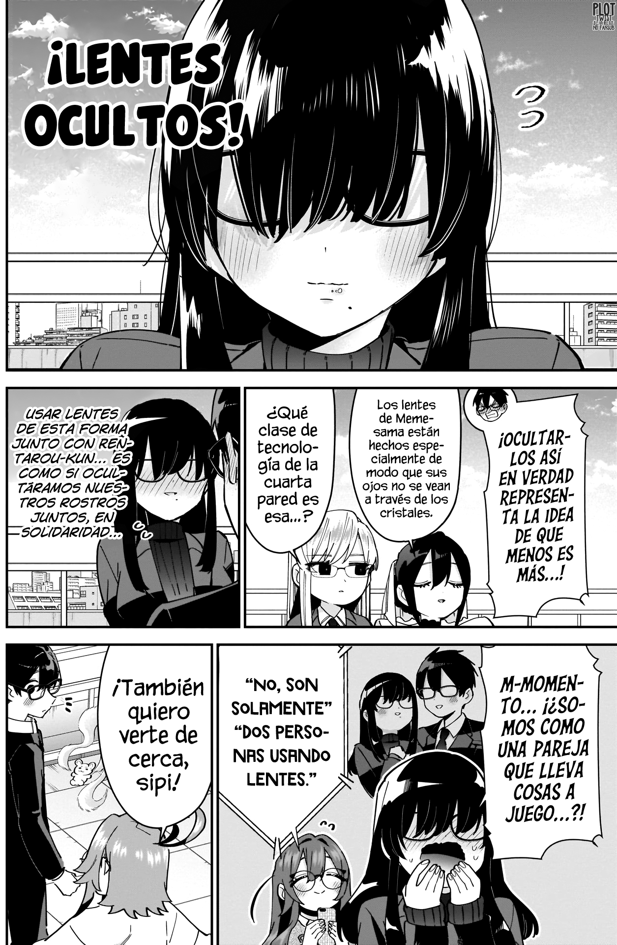 Kimi no koto ga Dai Dai Dai Dai Daisuki na 100-nin no Kanojo Capitulo 93: Un capítulo que trata solo de tomas cercanas de todas usando lentes página 11