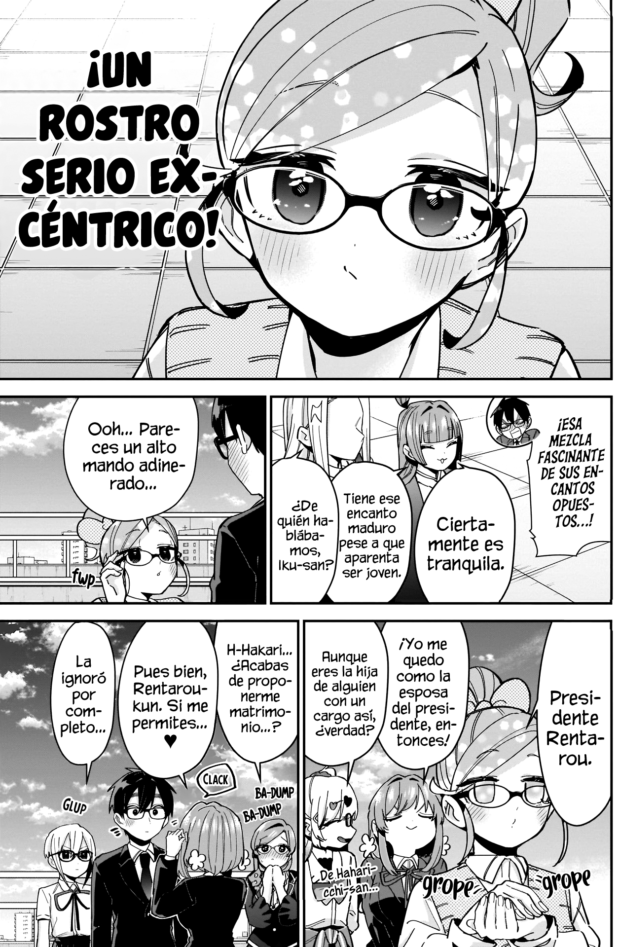 Kimi no koto ga Dai Dai Dai Dai Daisuki na 100-nin no Kanojo Capitulo 93: Un capítulo que trata solo de tomas cercanas de todas usando lentes página 16