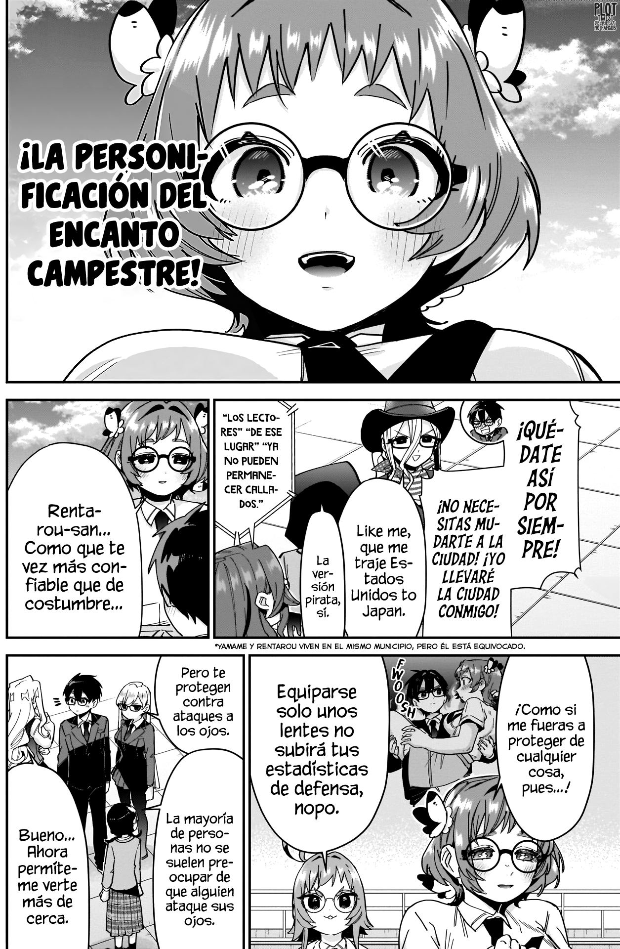 Kimi no koto ga Dai Dai Dai Dai Daisuki na 100-nin no Kanojo Capitulo 93: Un capítulo que trata solo de tomas cercanas de todas usando lentes página 19
