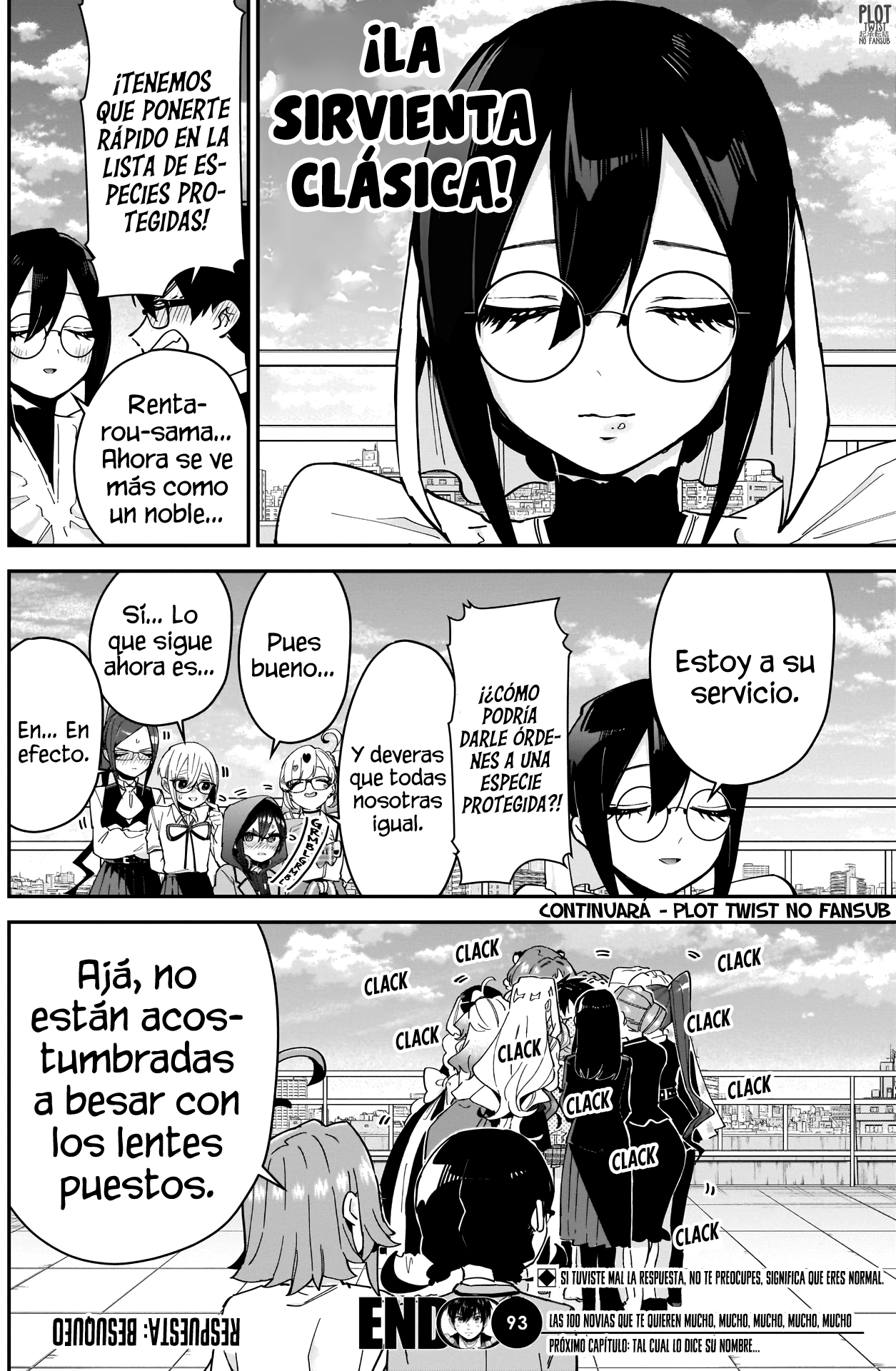Kimi no koto ga Dai Dai Dai Dai Daisuki na 100-nin no Kanojo Capitulo 93: Un capítulo que trata solo de tomas cercanas de todas usando lentes página 21