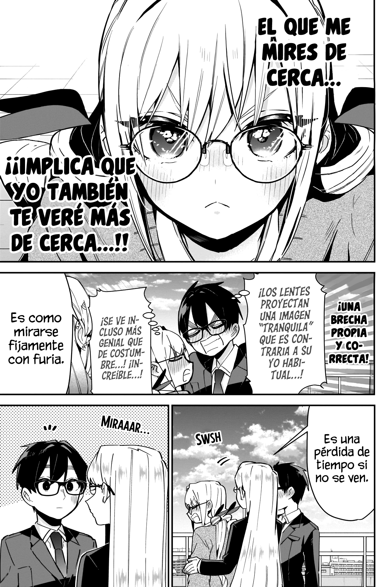 Kimi no koto ga Dai Dai Dai Dai Daisuki na 100-nin no Kanojo Capitulo 93: Un capítulo que trata solo de tomas cercanas de todas usando lentes página 4