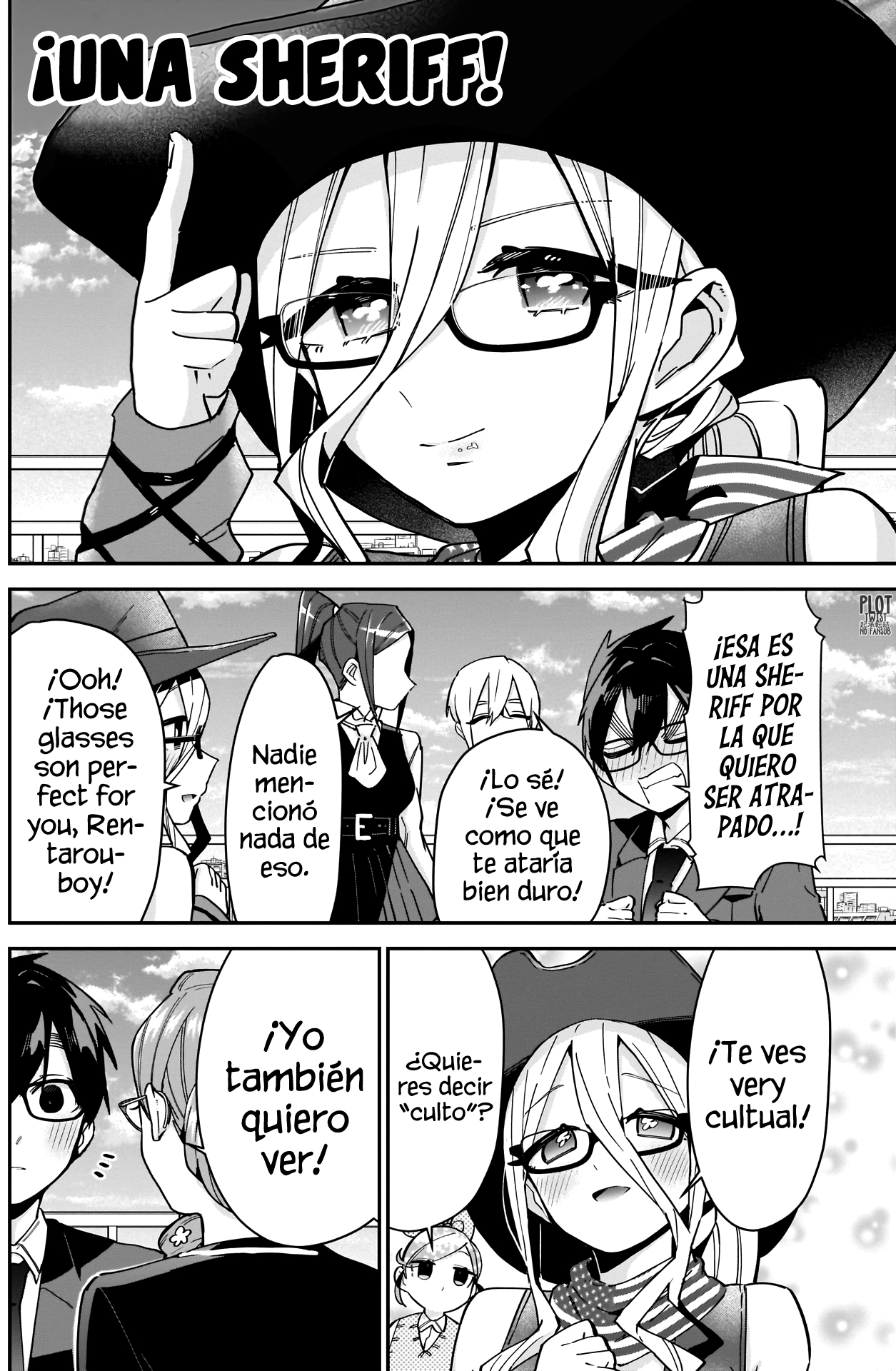 Kimi no koto ga Dai Dai Dai Dai Daisuki na 100-nin no Kanojo Capitulo 93: Un capítulo que trata solo de tomas cercanas de todas usando lentes página 7