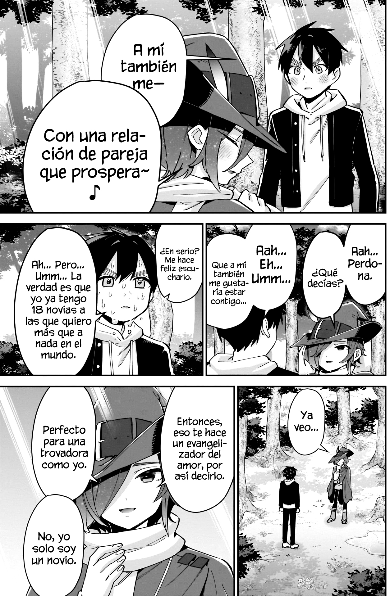 Kimi no koto ga Dai Dai Dai Dai Daisuki na 100-nin no Kanojo Capitulo 94: La chica pescando en un charco página 12