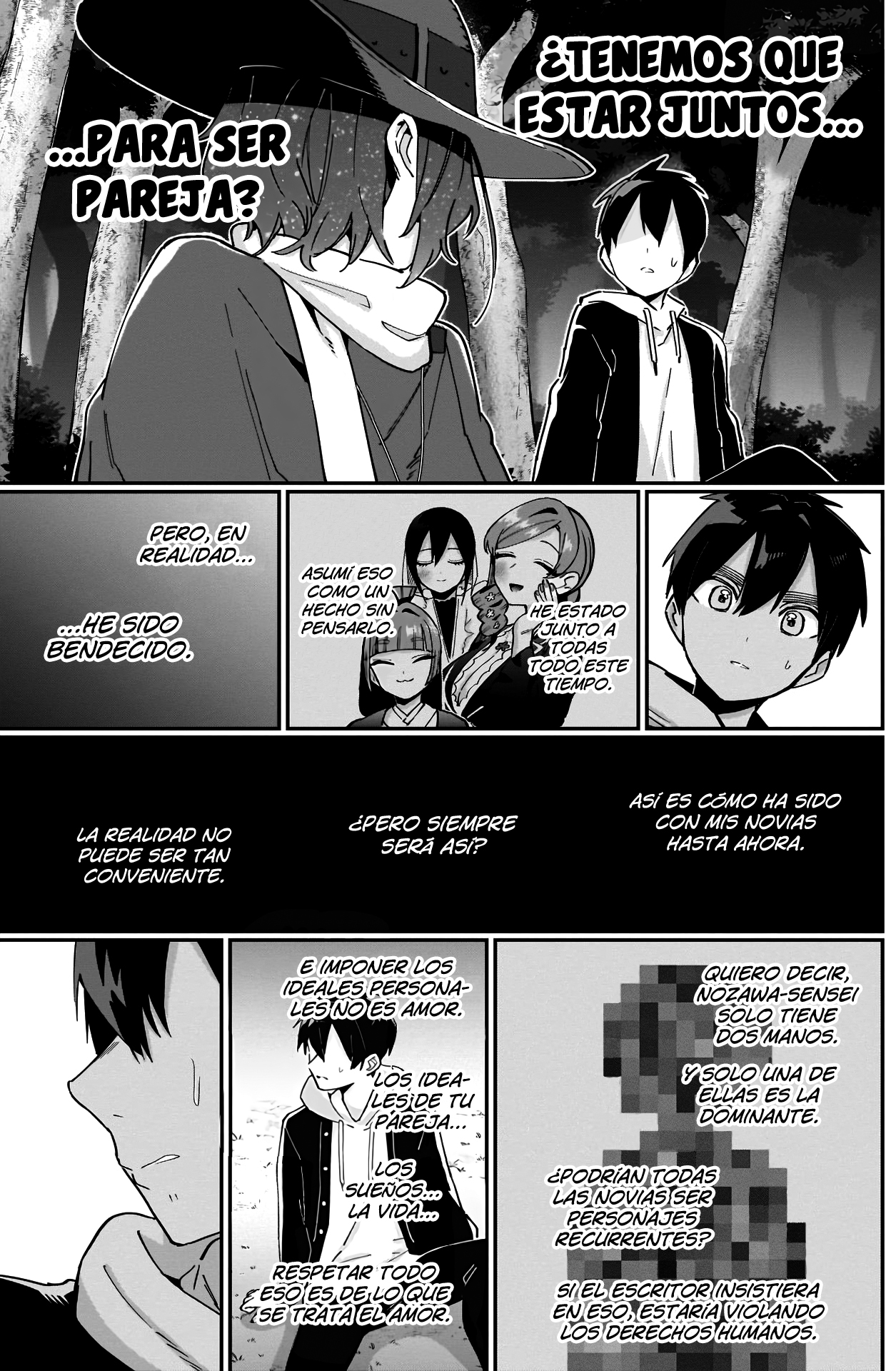 Kimi no koto ga Dai Dai Dai Dai Daisuki na 100-nin no Kanojo Capitulo 94: La chica pescando en un charco página 16
