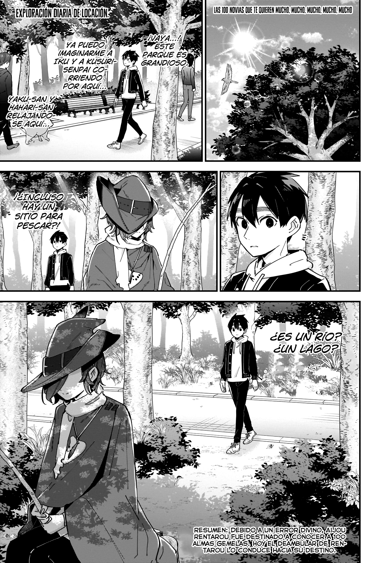 Kimi no koto ga Dai Dai Dai Dai Daisuki na 100-nin no Kanojo Capitulo 94: La chica pescando en un charco página 2