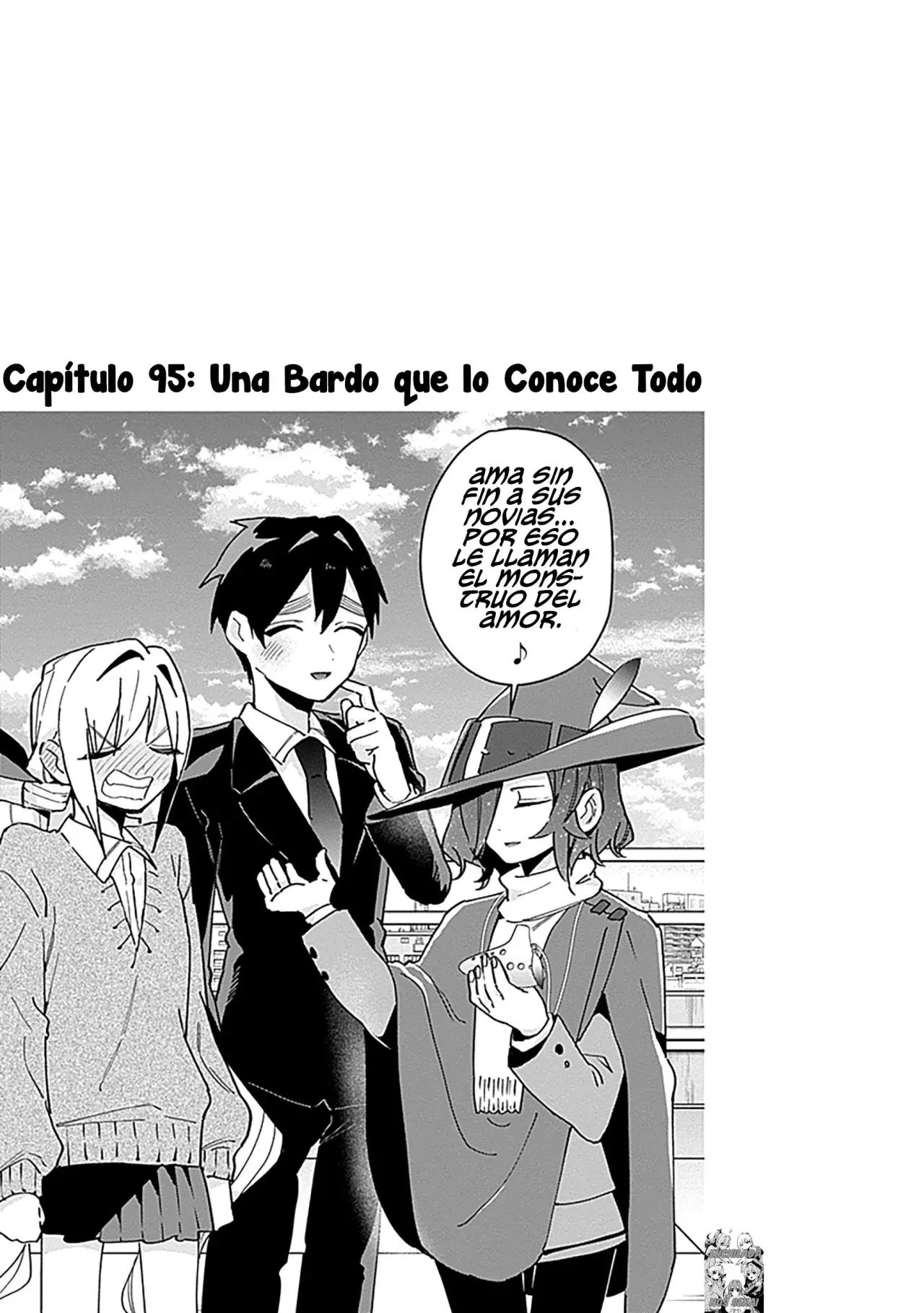Kimi no koto ga Dai Dai Dai Dai Daisuki na 100-nin no Kanojo Capitulo 95.5: Mi Primer Cute / Mi Primer Bardo página 14