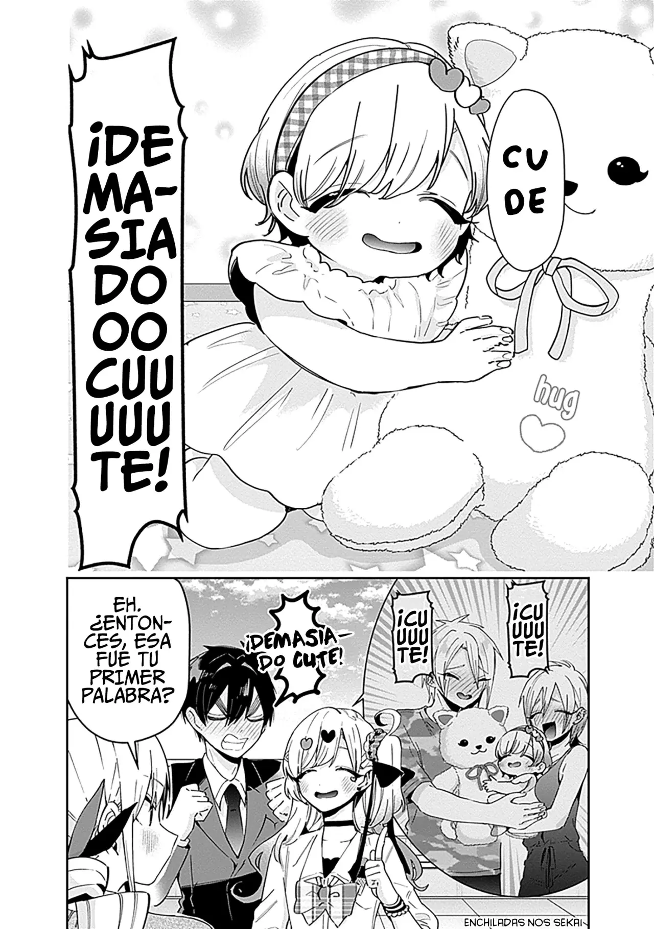 Kimi no koto ga Dai Dai Dai Dai Daisuki na 100-nin no Kanojo Capitulo 95.5: Mi Primer Cute / Mi Primer Bardo página 16
