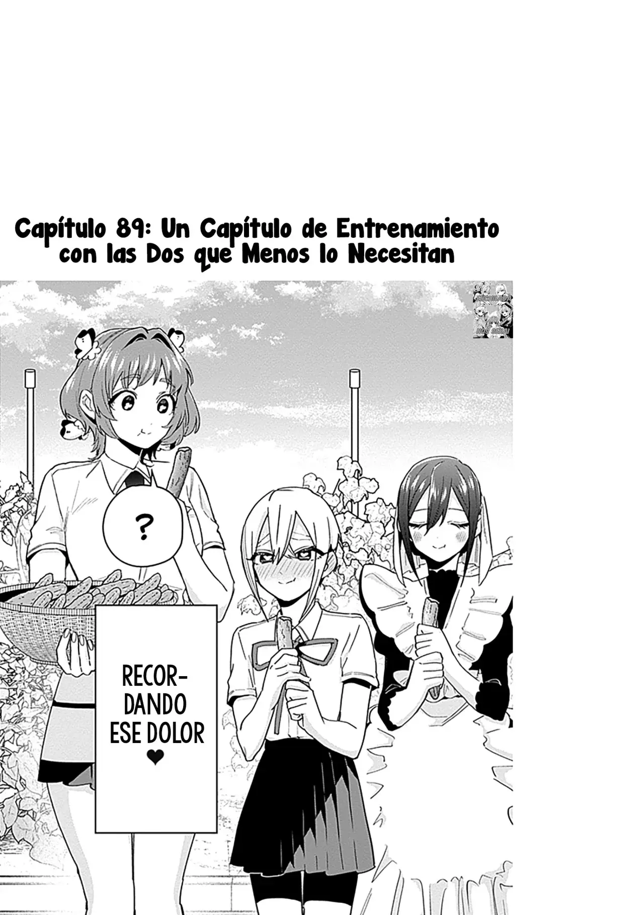 Kimi no koto ga Dai Dai Dai Dai Daisuki na 100-nin no Kanojo Capitulo 95.5: Mi Primer Cute / Mi Primer Bardo página 8
