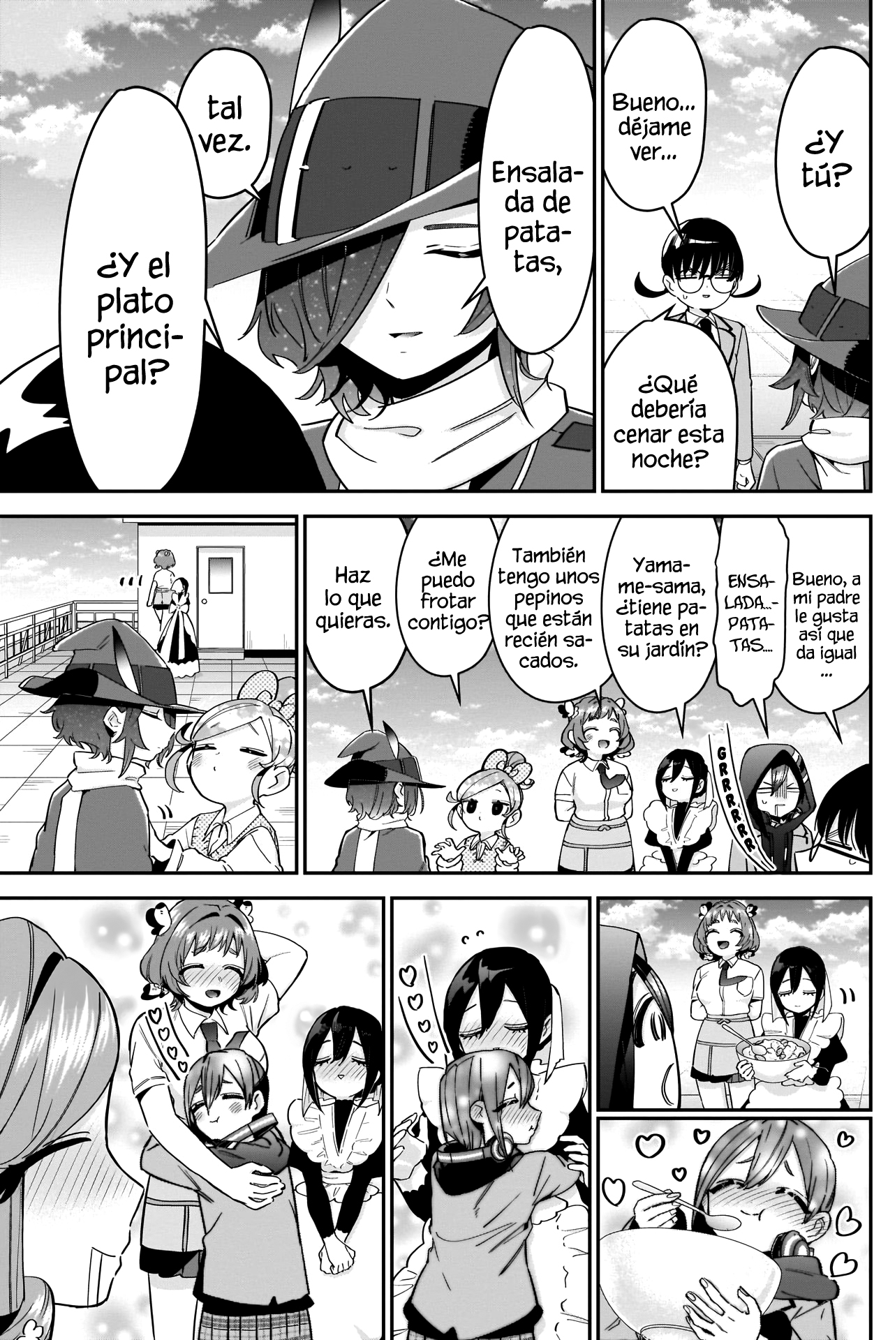 Kimi no koto ga Dai Dai Dai Dai Daisuki na 100-nin no Kanojo Capitulo 95: Los trovadores lo saben todo página 14